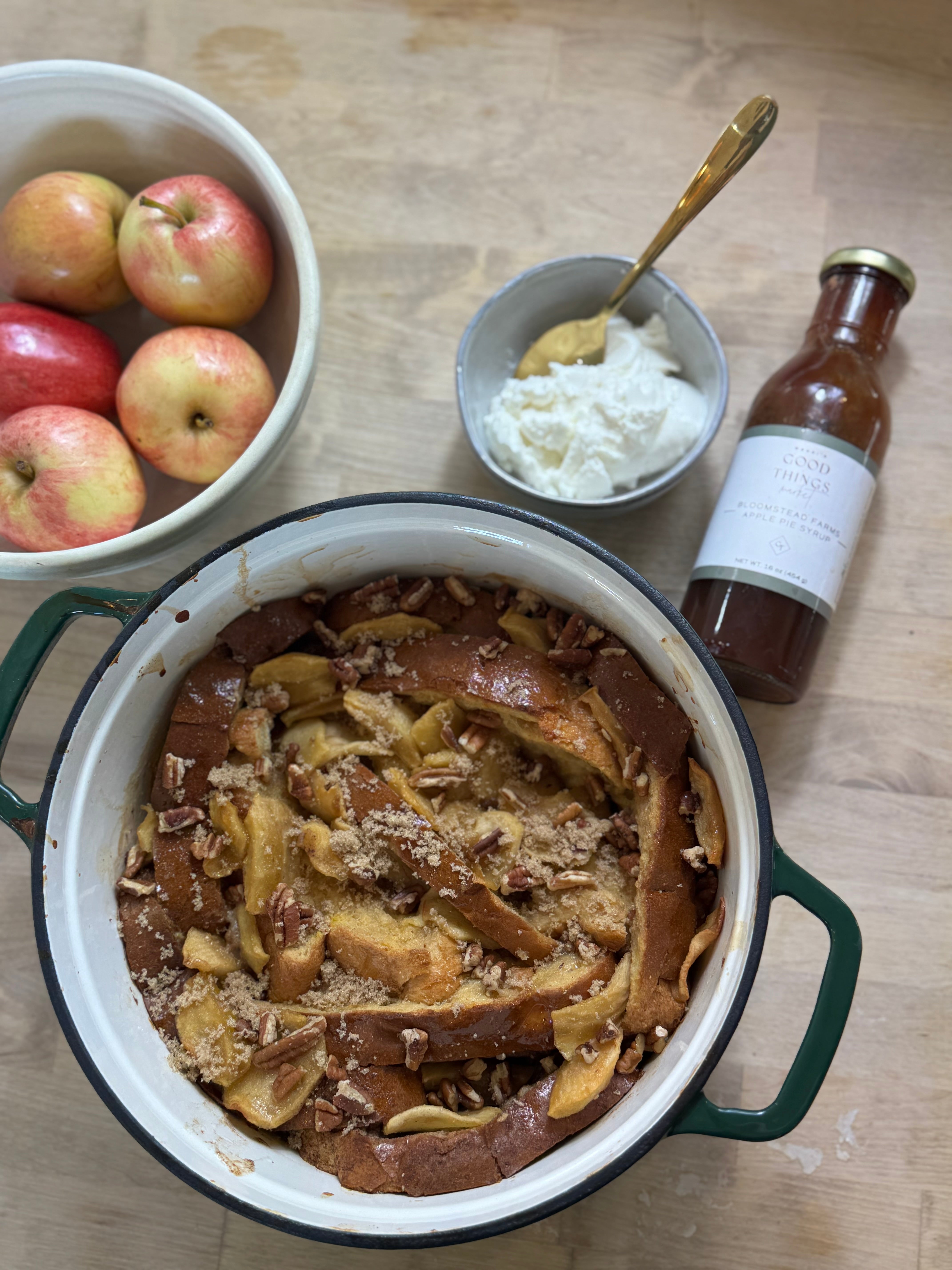 Apple-Caramel French Toast