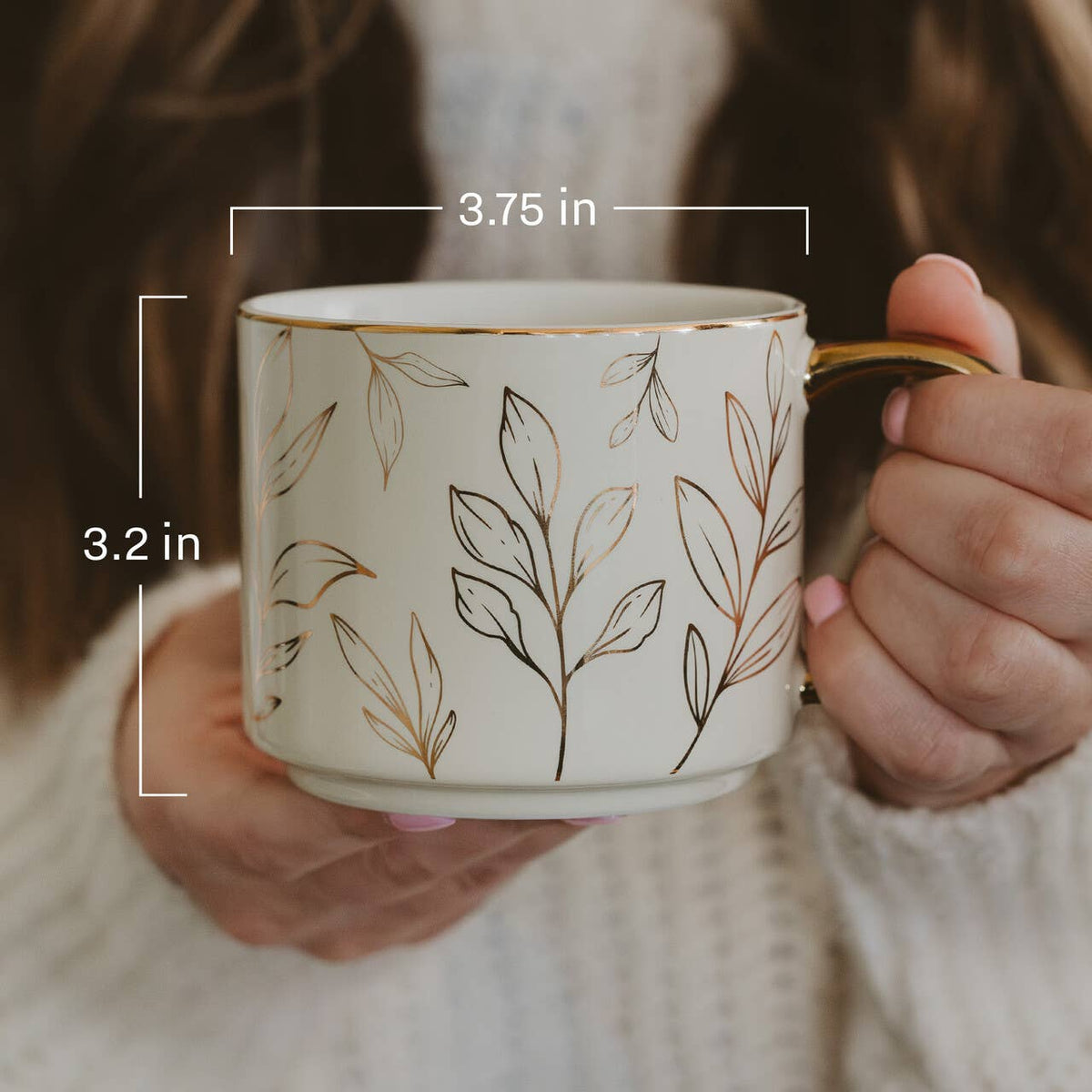 Brown Plaid Coffee Mug - Fall Decor & Gifts