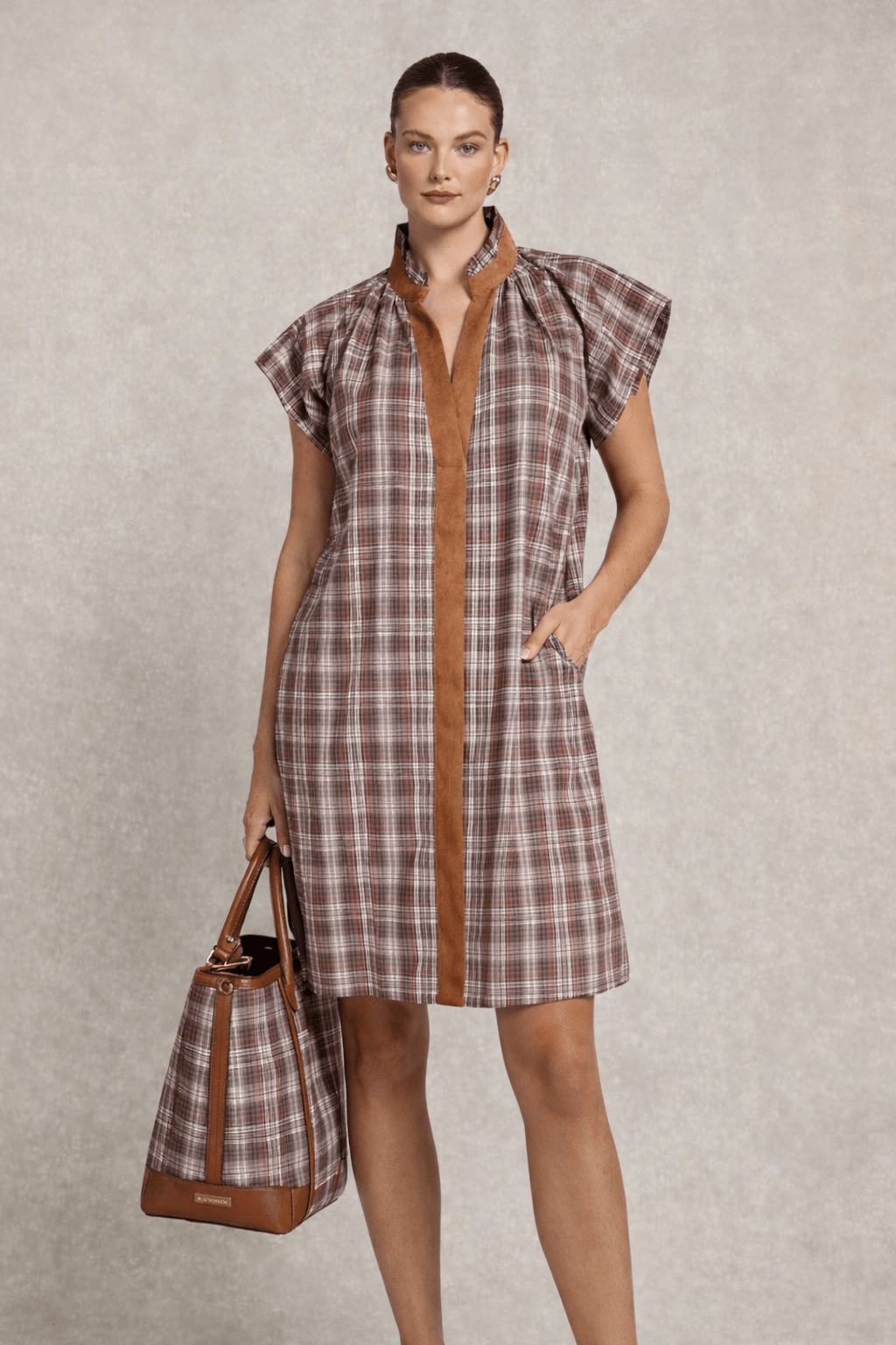 Cider Mill Plaid Dress