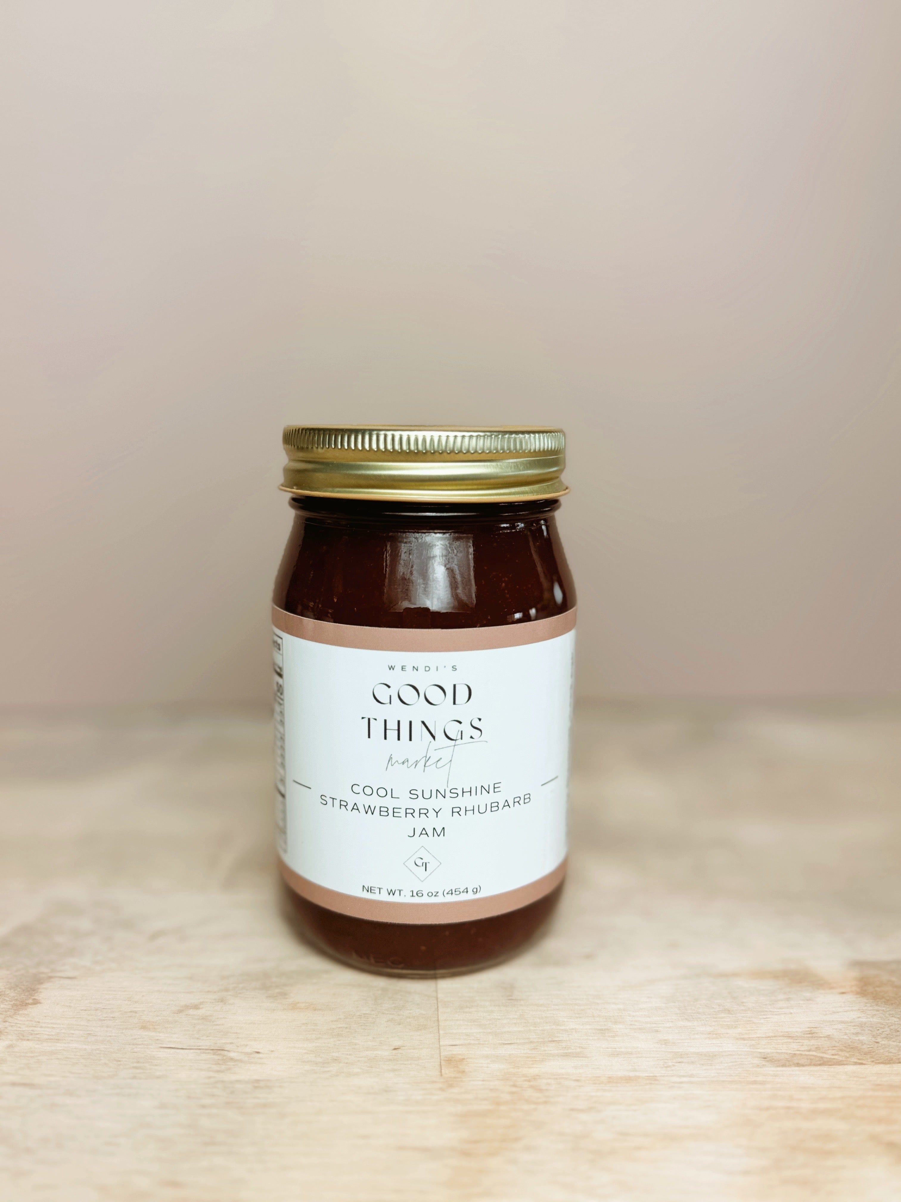 Cool Sunshine Strawberry Rhubarb Jam