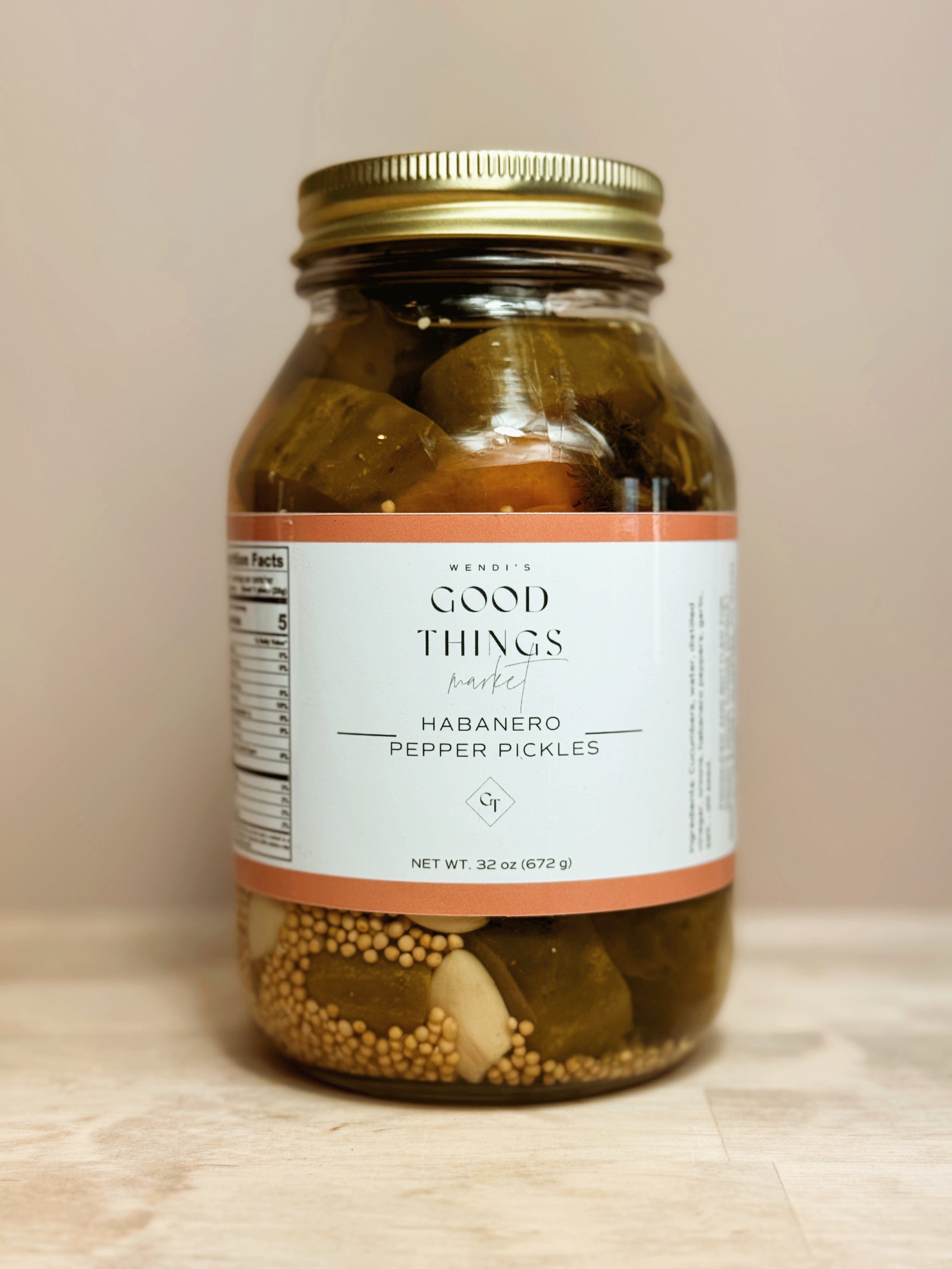 Habanero Pepper Pickles