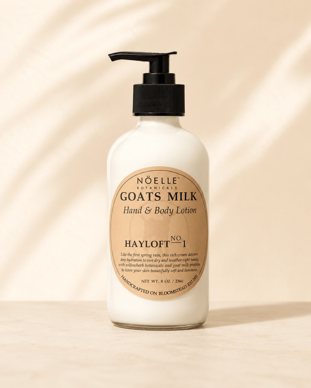 Hayloft No. 1 Goat Milk Hand & Body Lotion | Noelle Botanicals