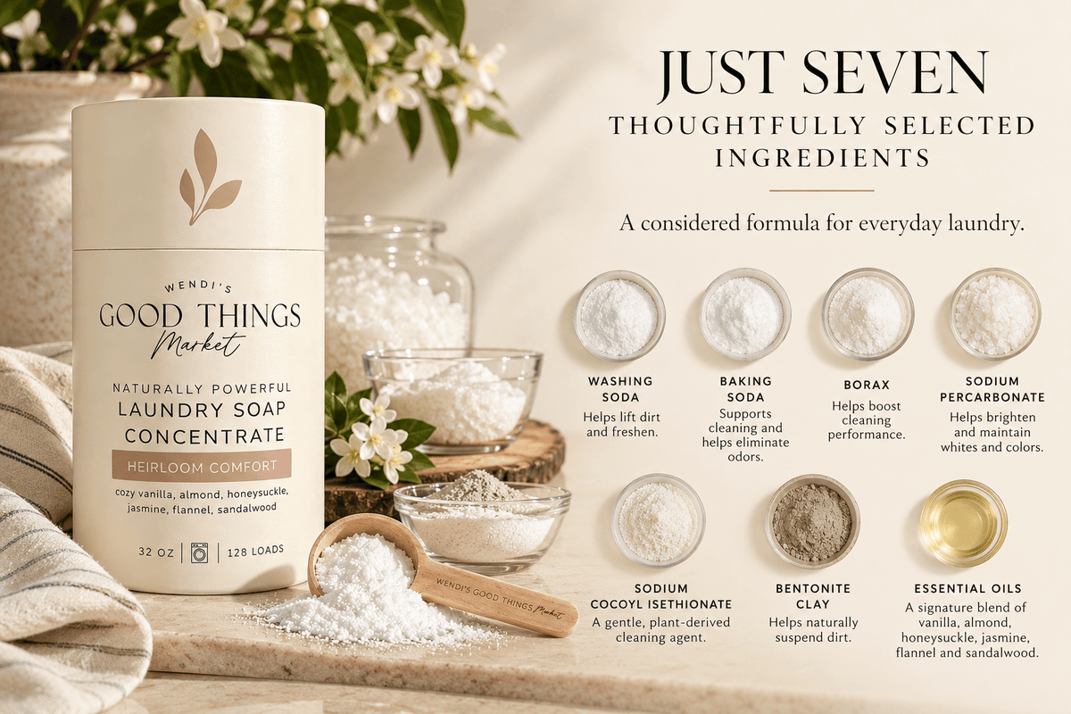 Heirloom Comfort Laundry Detergent
