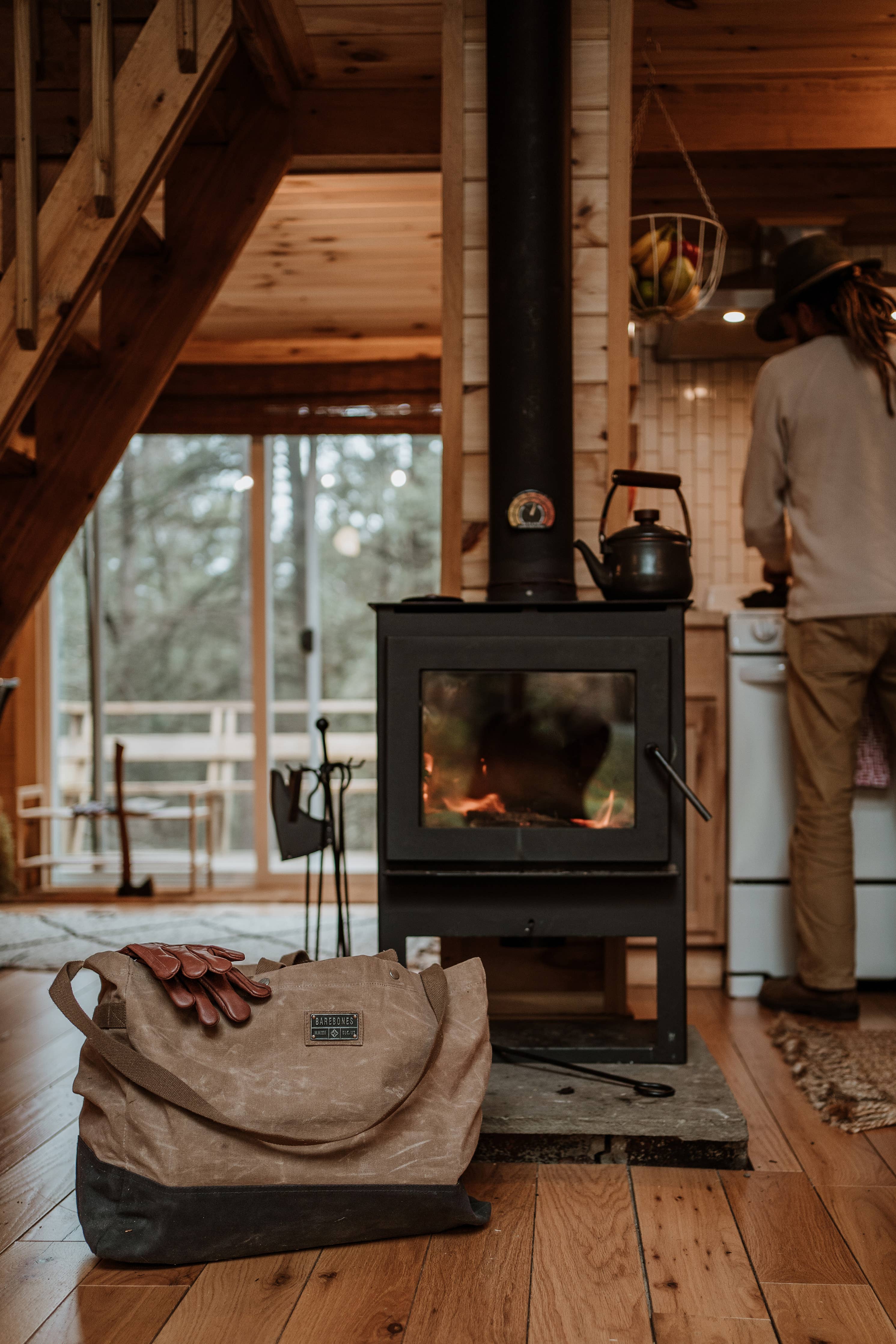 Neelum 40L Giant Tote- Waxed Canvas Bag