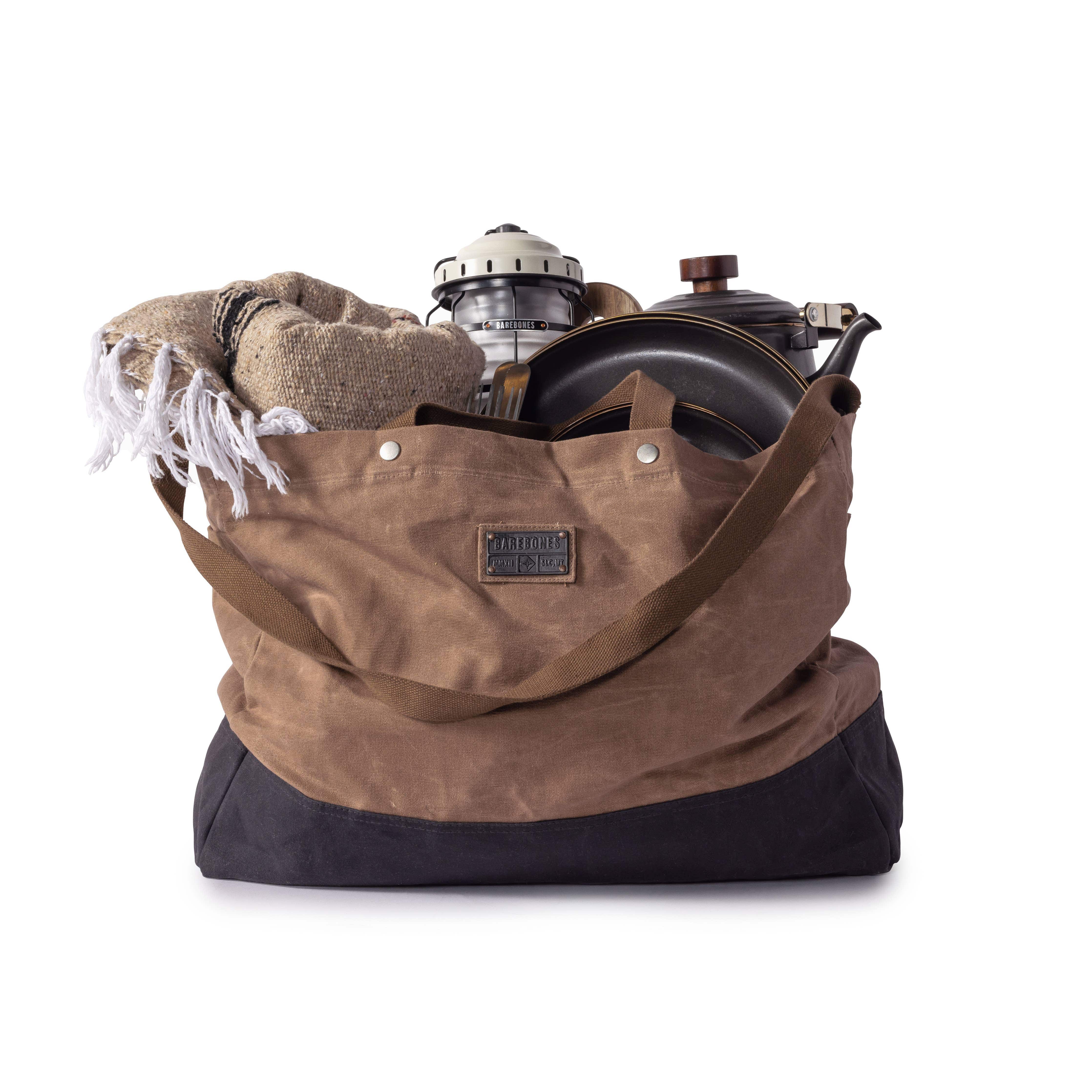 Neelum 40L Giant Tote- Waxed Canvas Bag