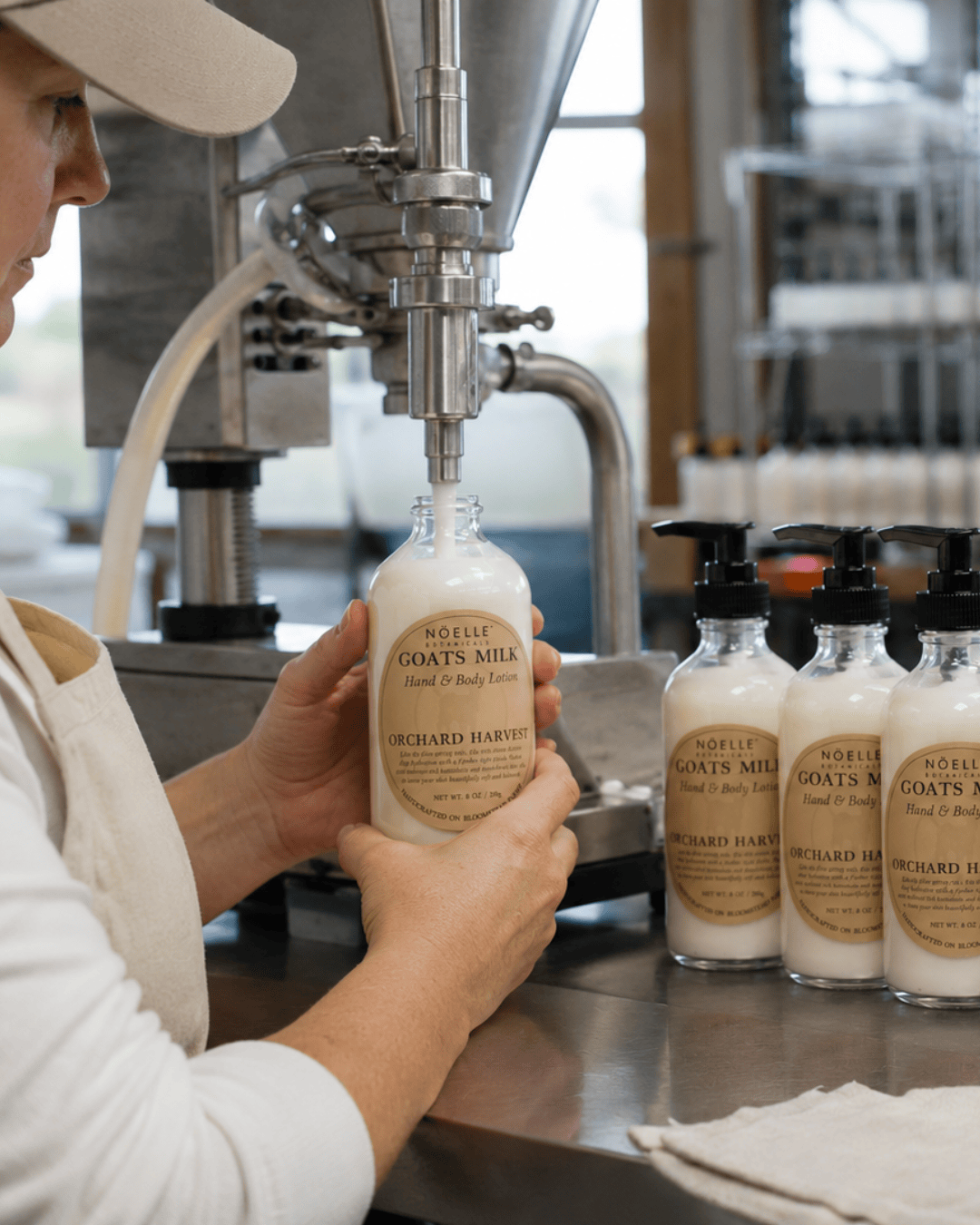 Noelle Botanicals Orchard Harvest Goat Milk Lotion