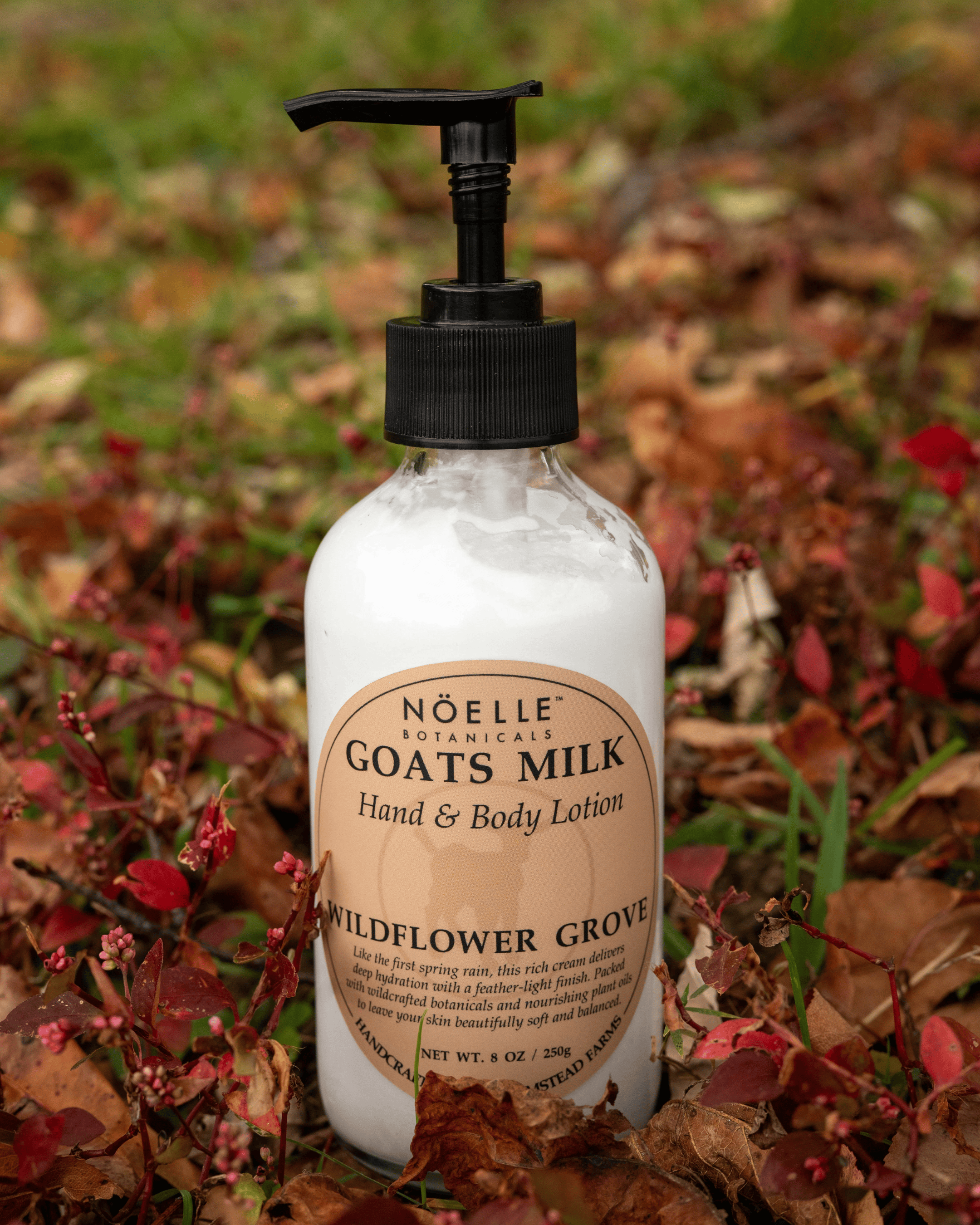 Noelle Botanicals Wildflower Grove Goats Milk Lotion