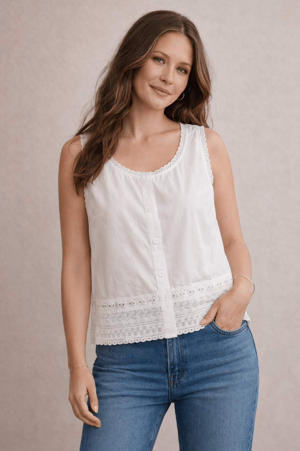 The Laurel Cotton Tank