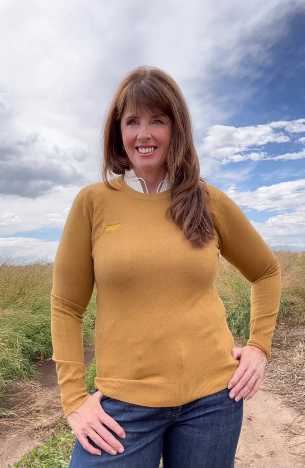 The Sussex Sweater - Golden Barley