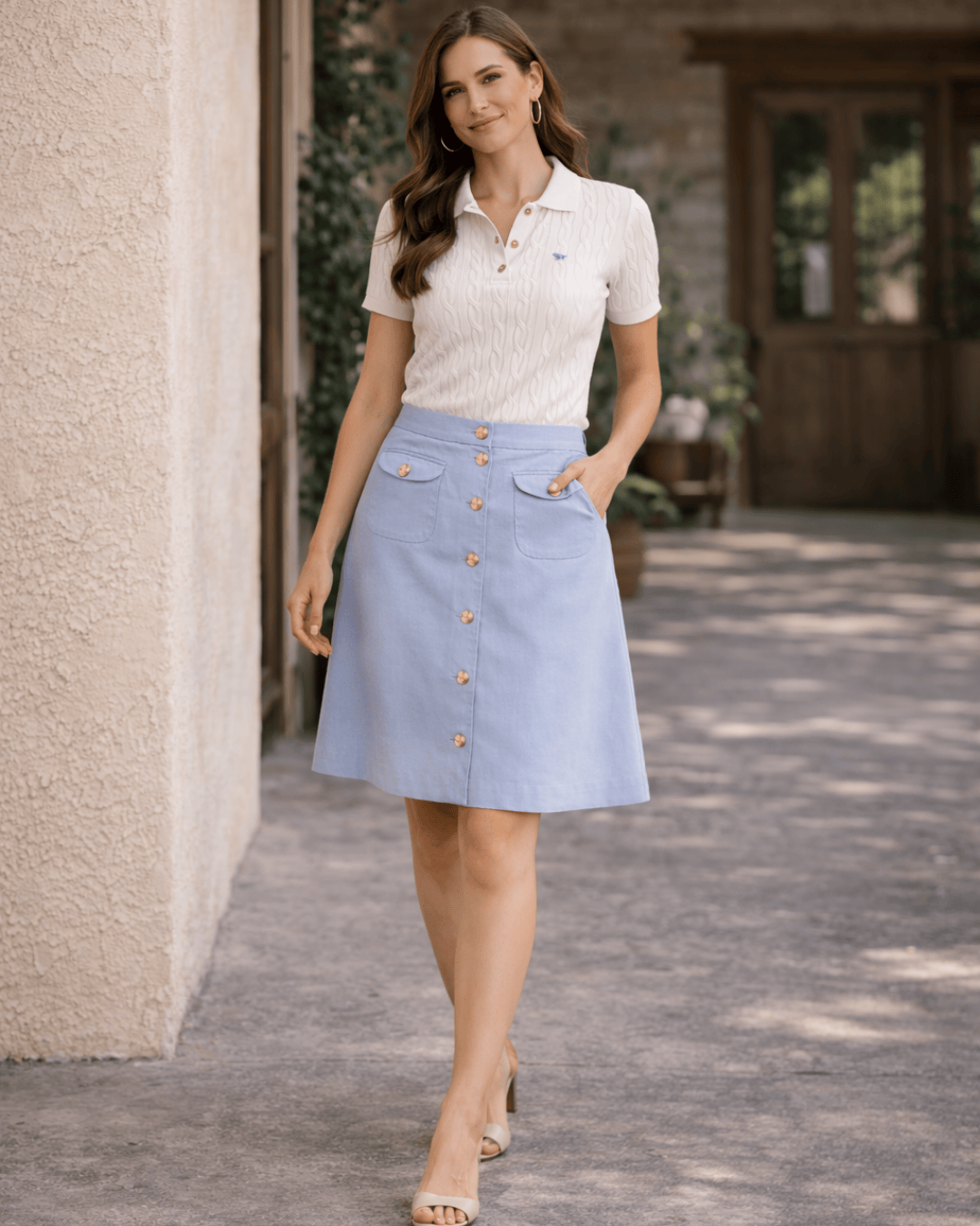The Wycliffe Knit Polo