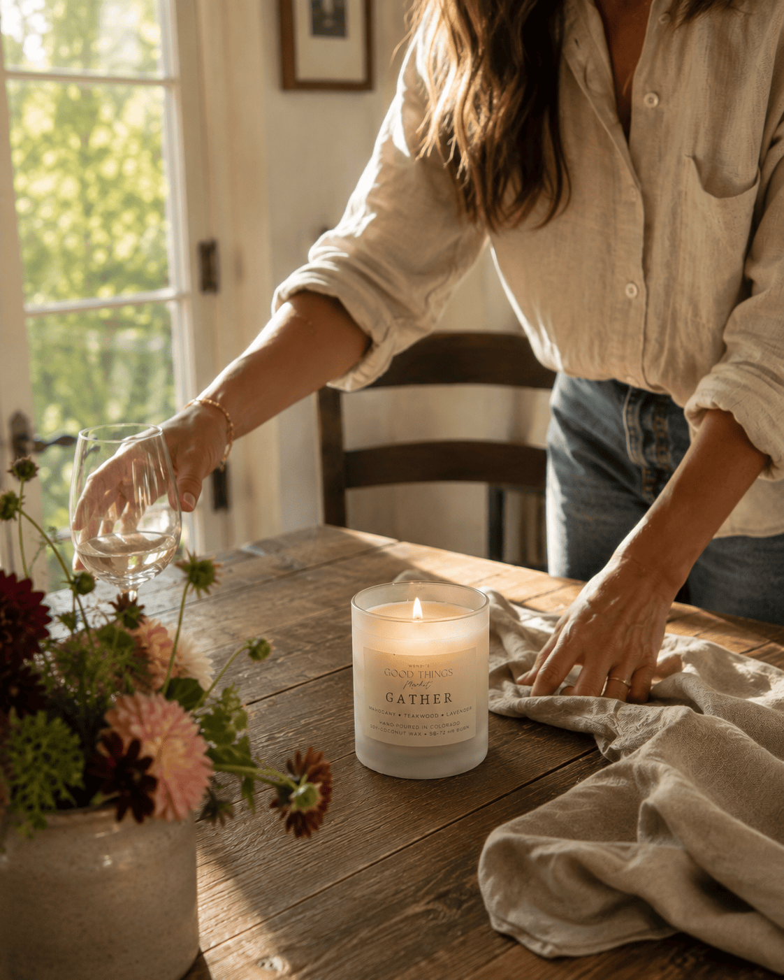 Wendi's Market Gather Candle