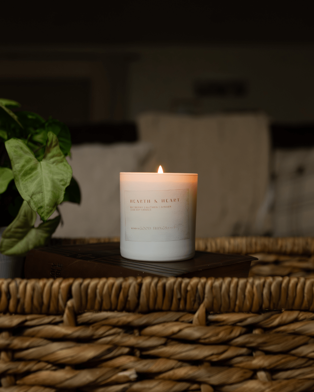 Wendi's Market Hearth and Heart Candle