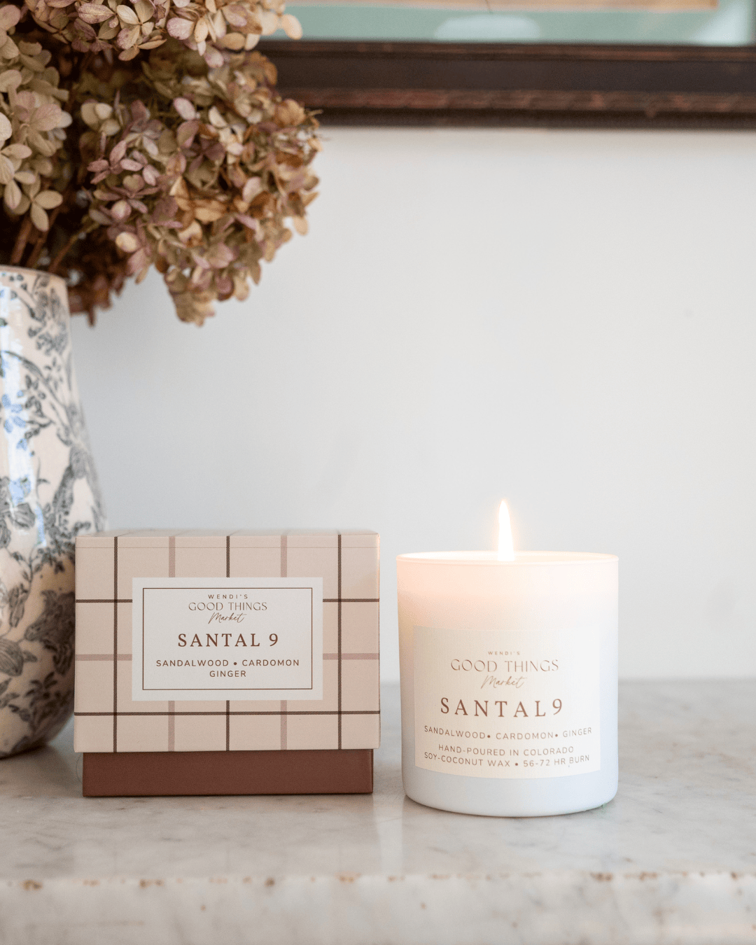 Wendi's Market Santal 9 Candle