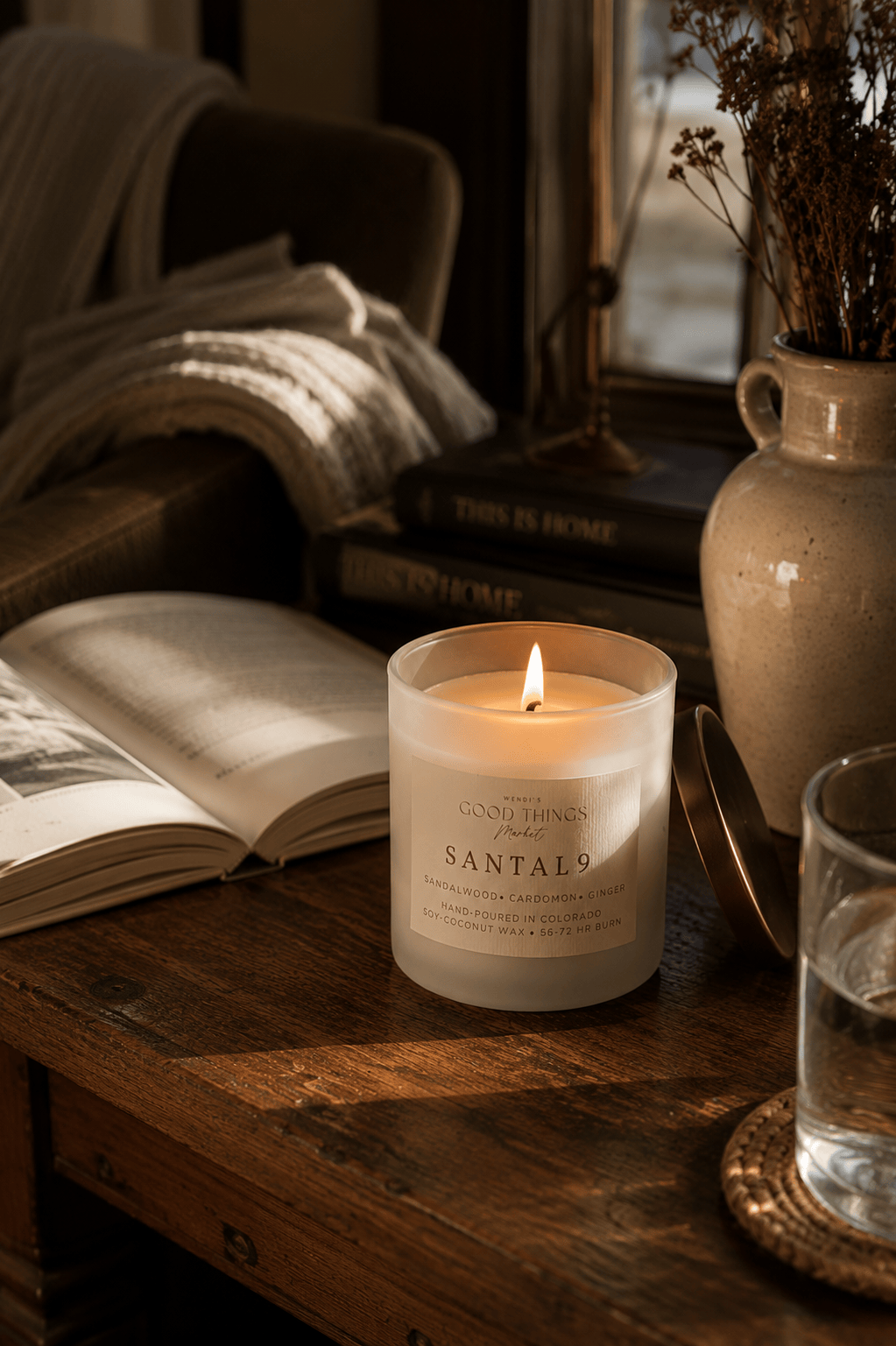 Wendi's Market Santal 9 Candle
