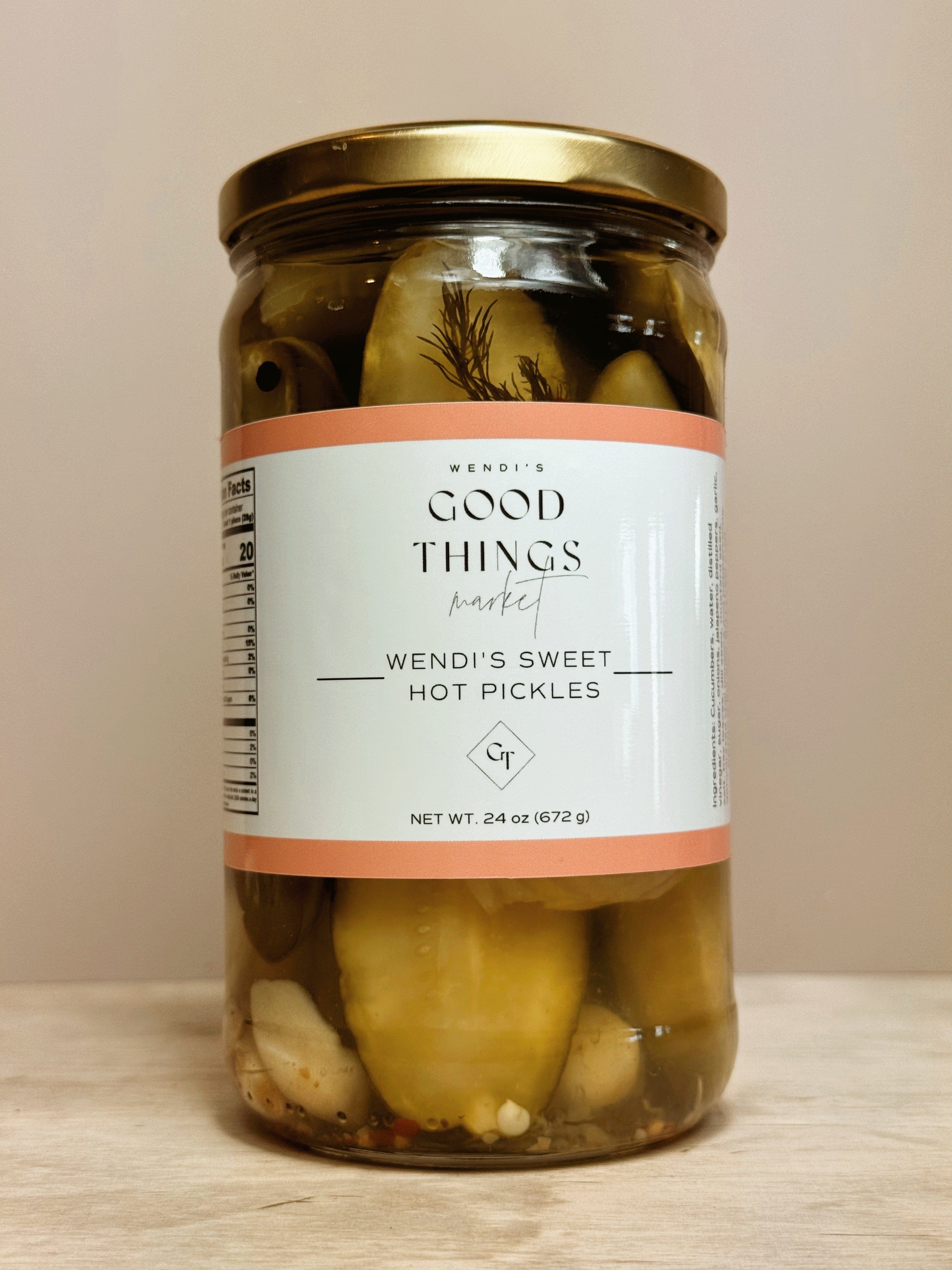Wendi's Sweet Hot Pickles