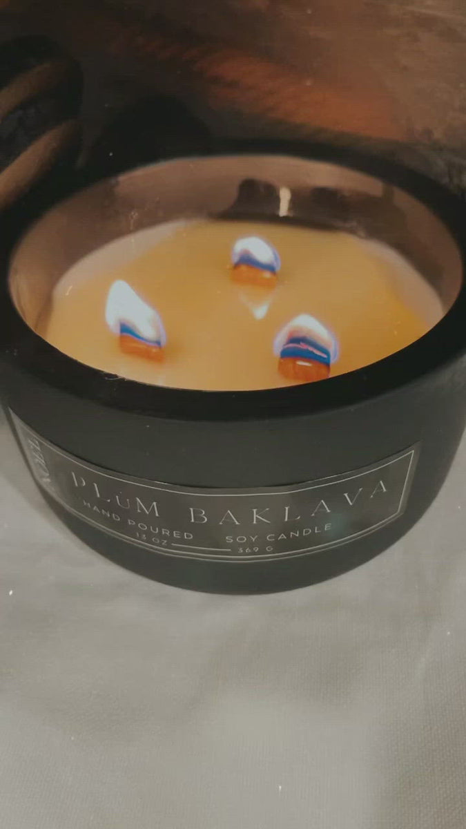 Balsam and Cedar Wooden Wick Soy Candle