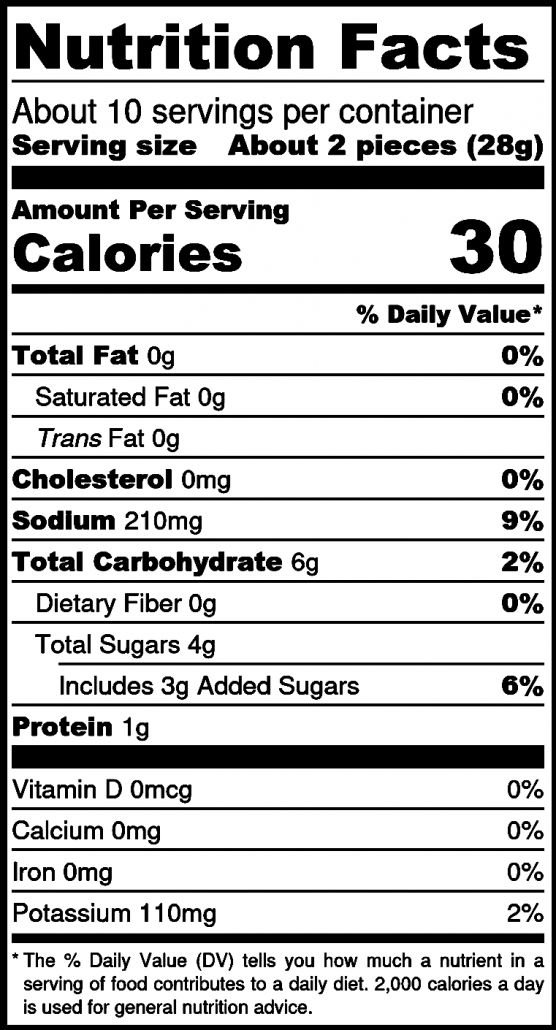 ingredients for pickled baby corn, Wendi's Good Things Market