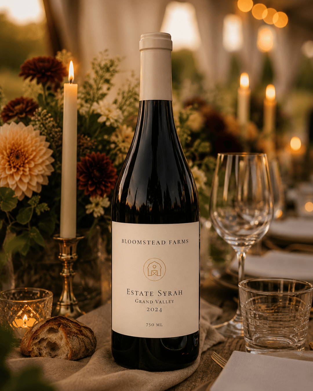 Bloomstead Farms Estate Syrah Wine