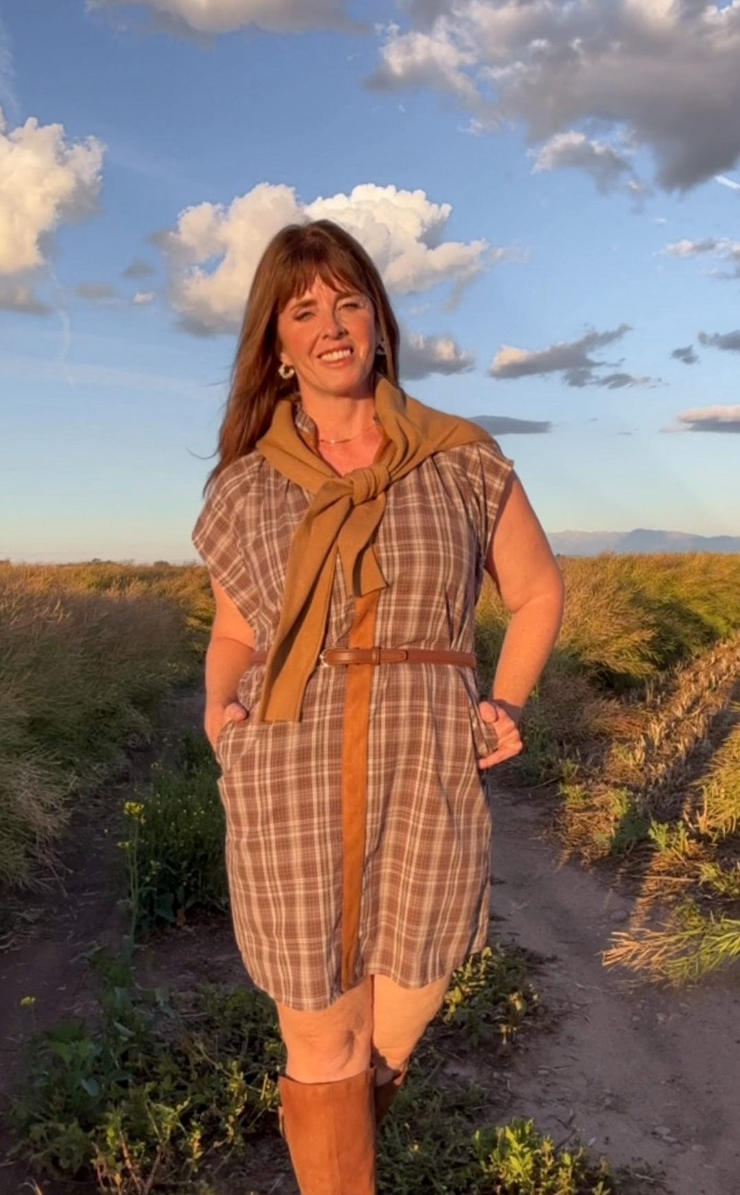 Cider Mill Plaid Dress
