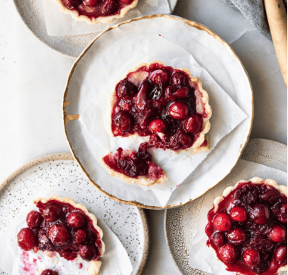 Cranberry Noël Tartlet