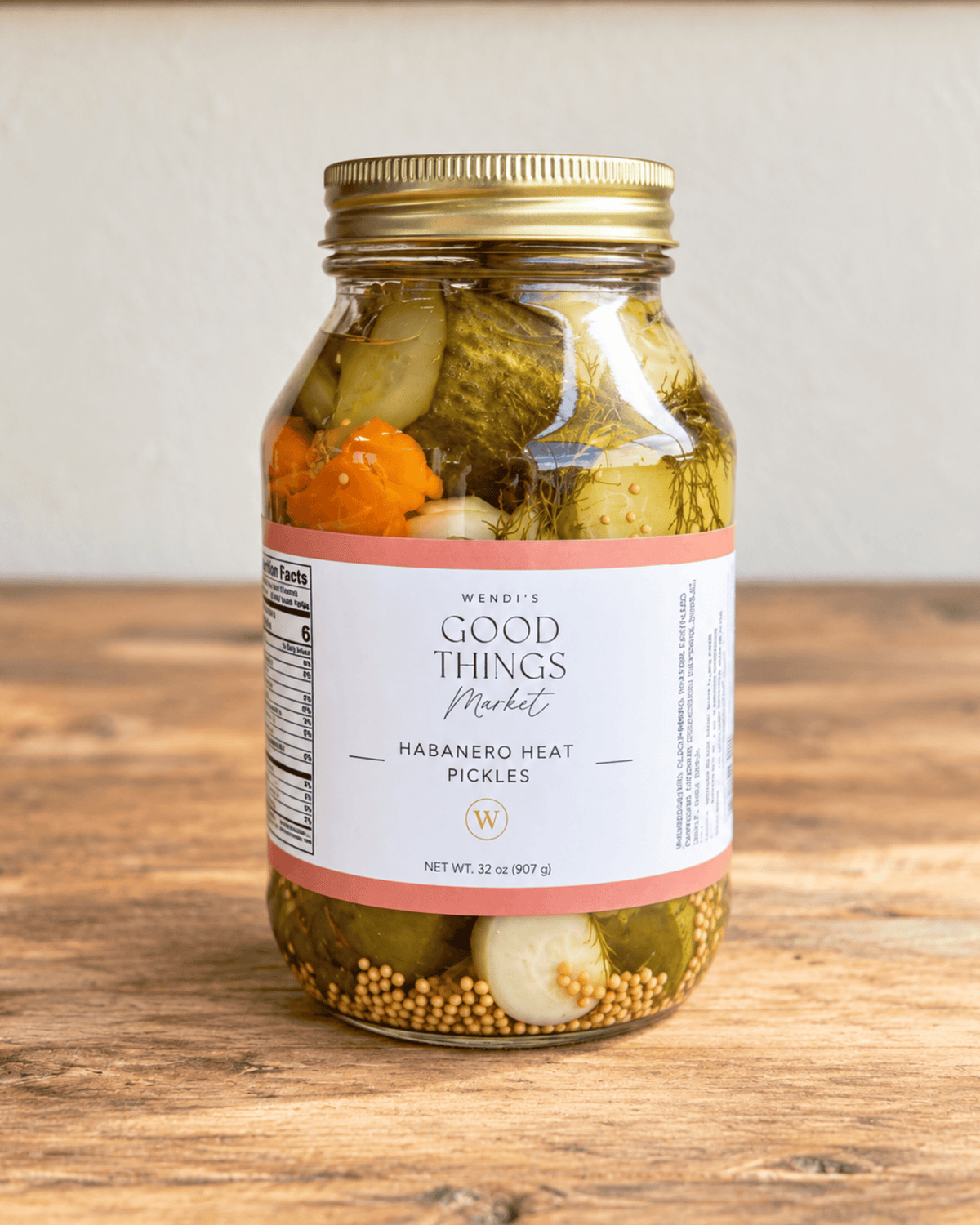 Habanero Heat Pickles