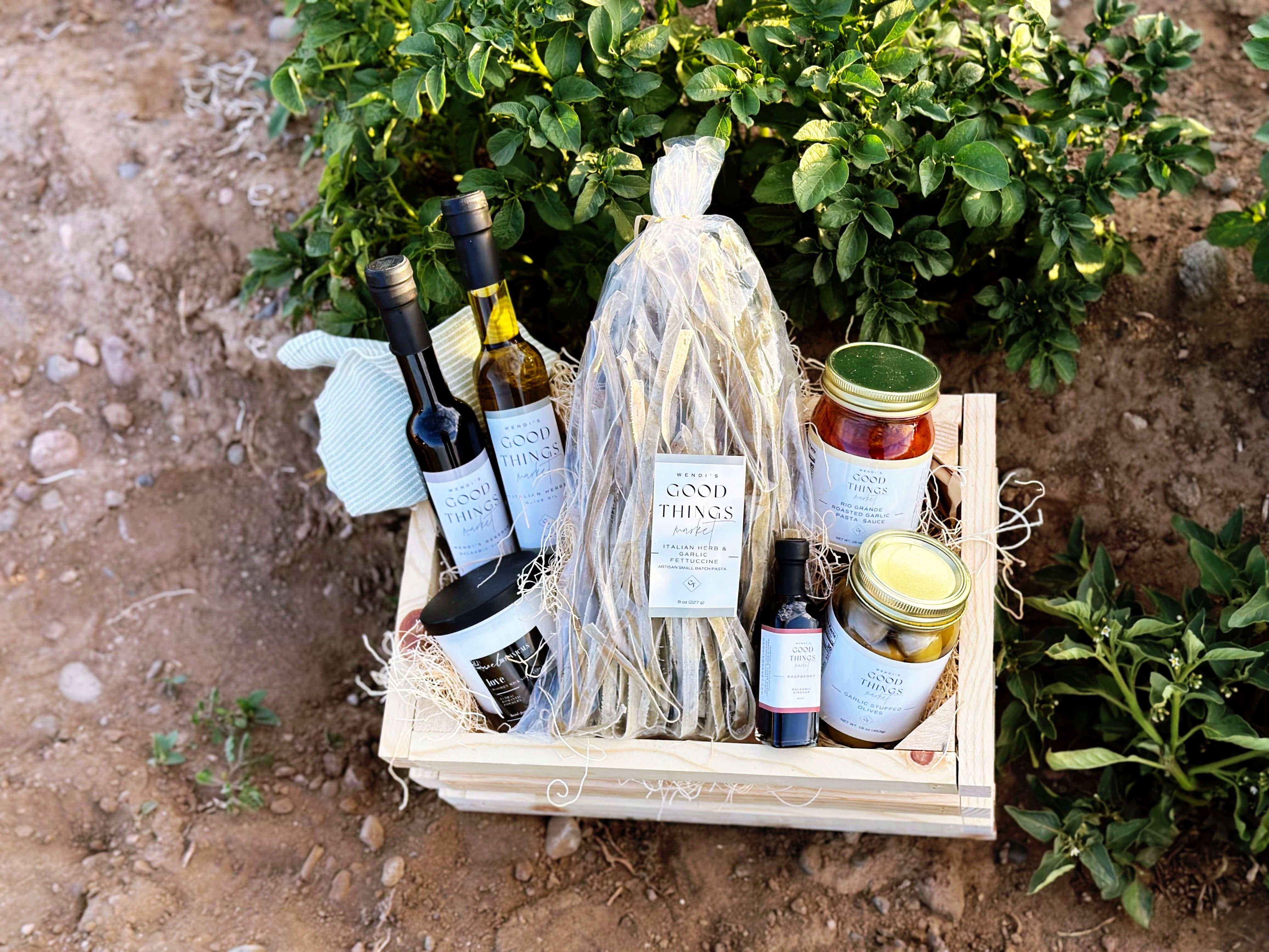 gourmet Italian gift baskets, Wendi's Good Things Market