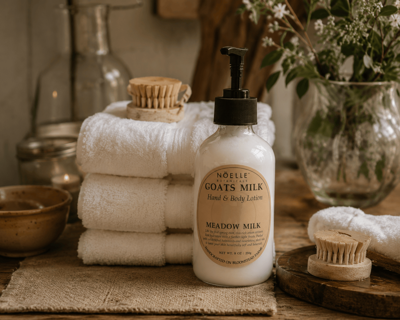 Noelle Botanicals Meadow Milk Goats Milk Lotion