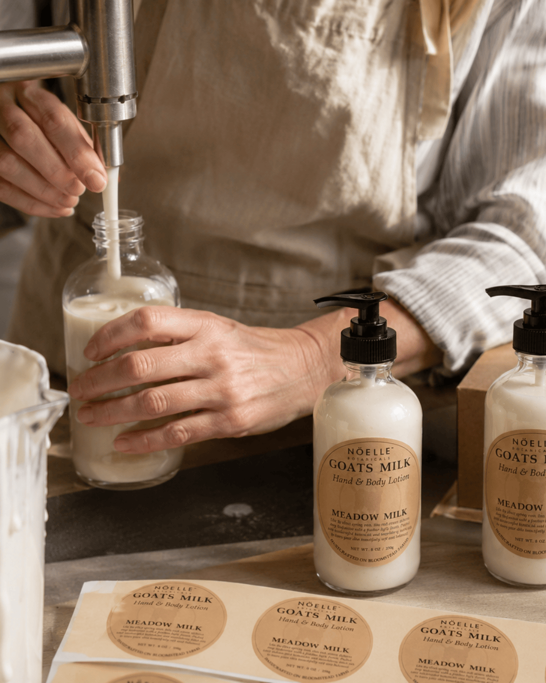 Noelle Botanicals Meadow Milk Goats Milk Lotion