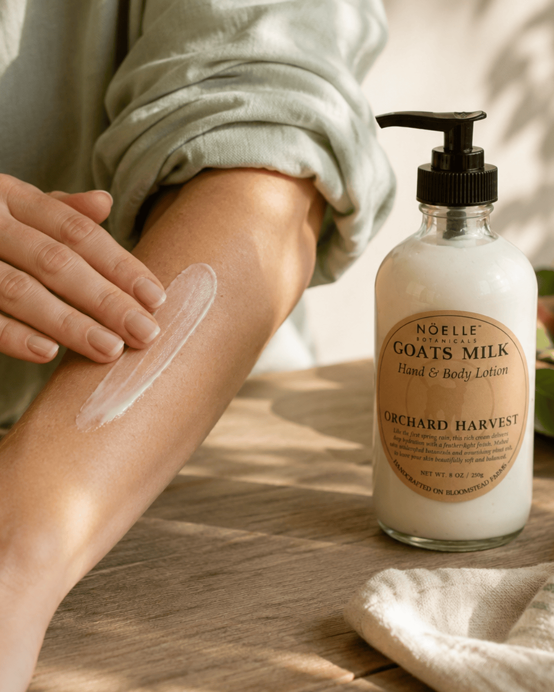 Noelle Botanicals Orchard Harvest Goat Milk Lotion