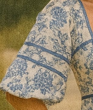 Overrose Cottage Dress – Blue Floral Dress