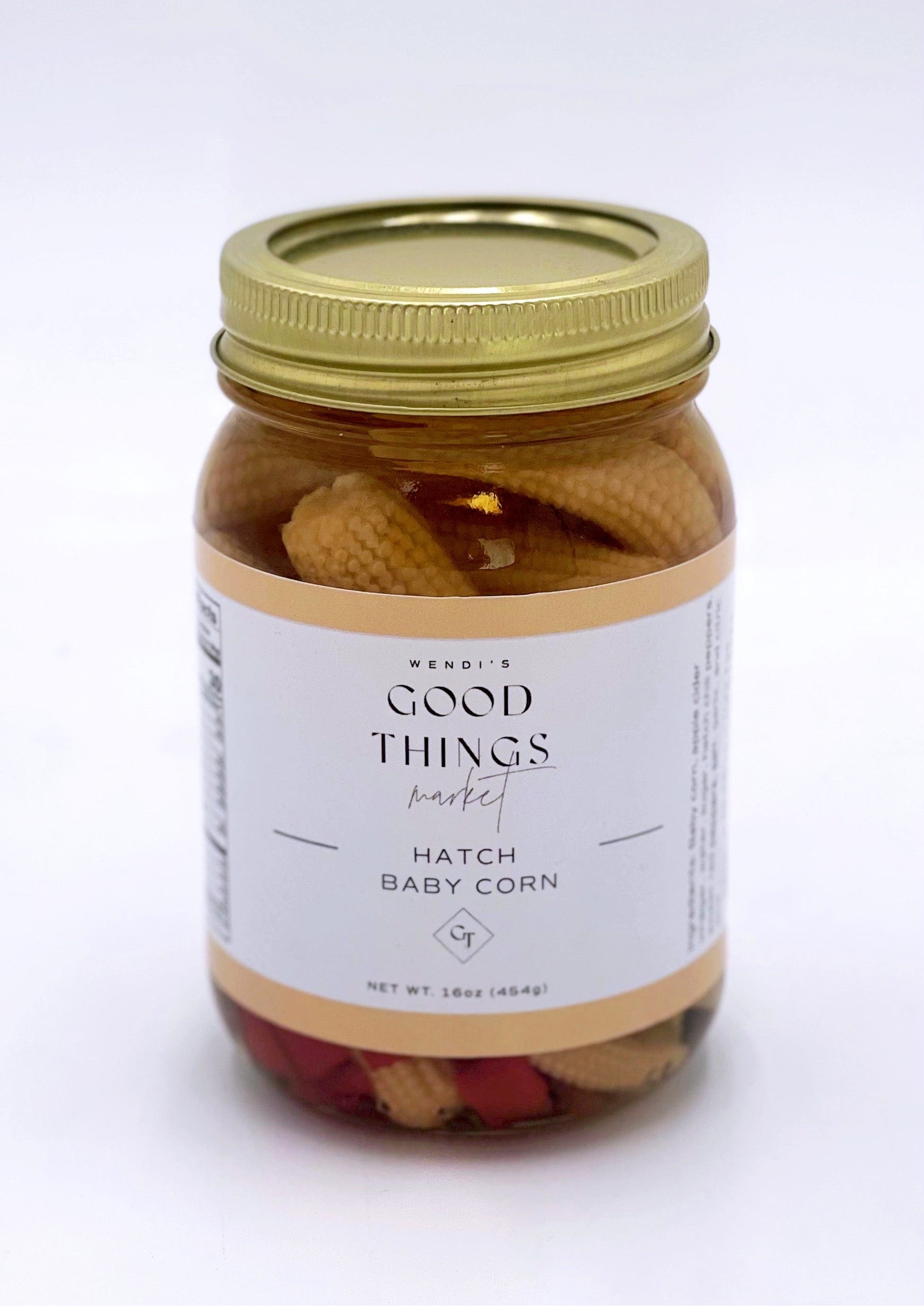 pickled baby corn, Wendi's Good Things Market