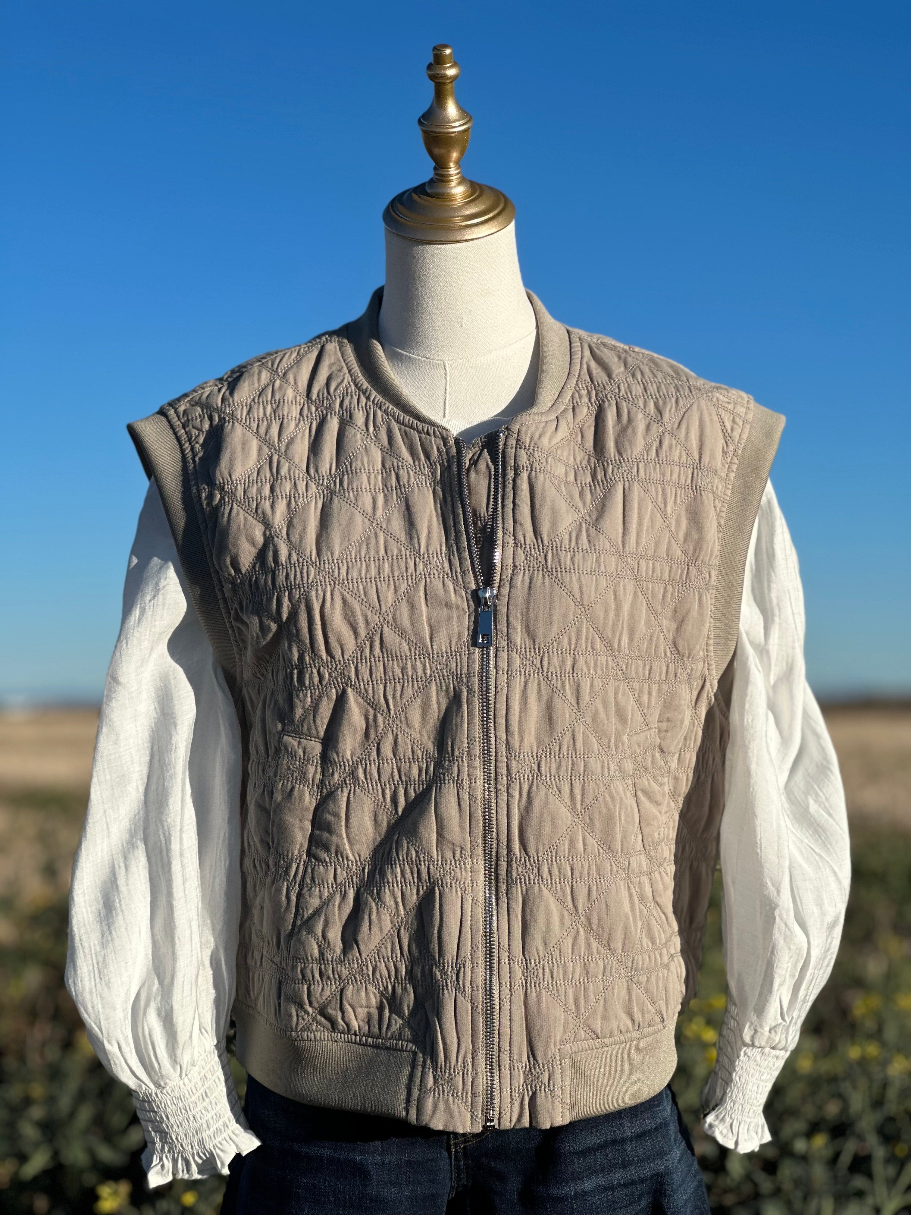 The Bellamy Vest - The Atelier Collection