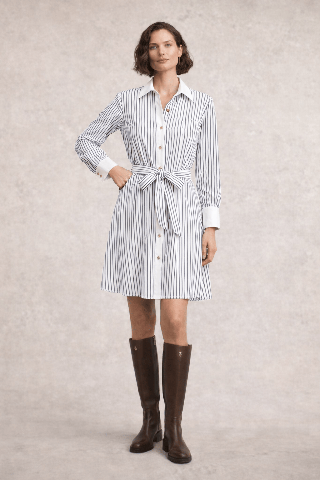 the Ellington shirt dress