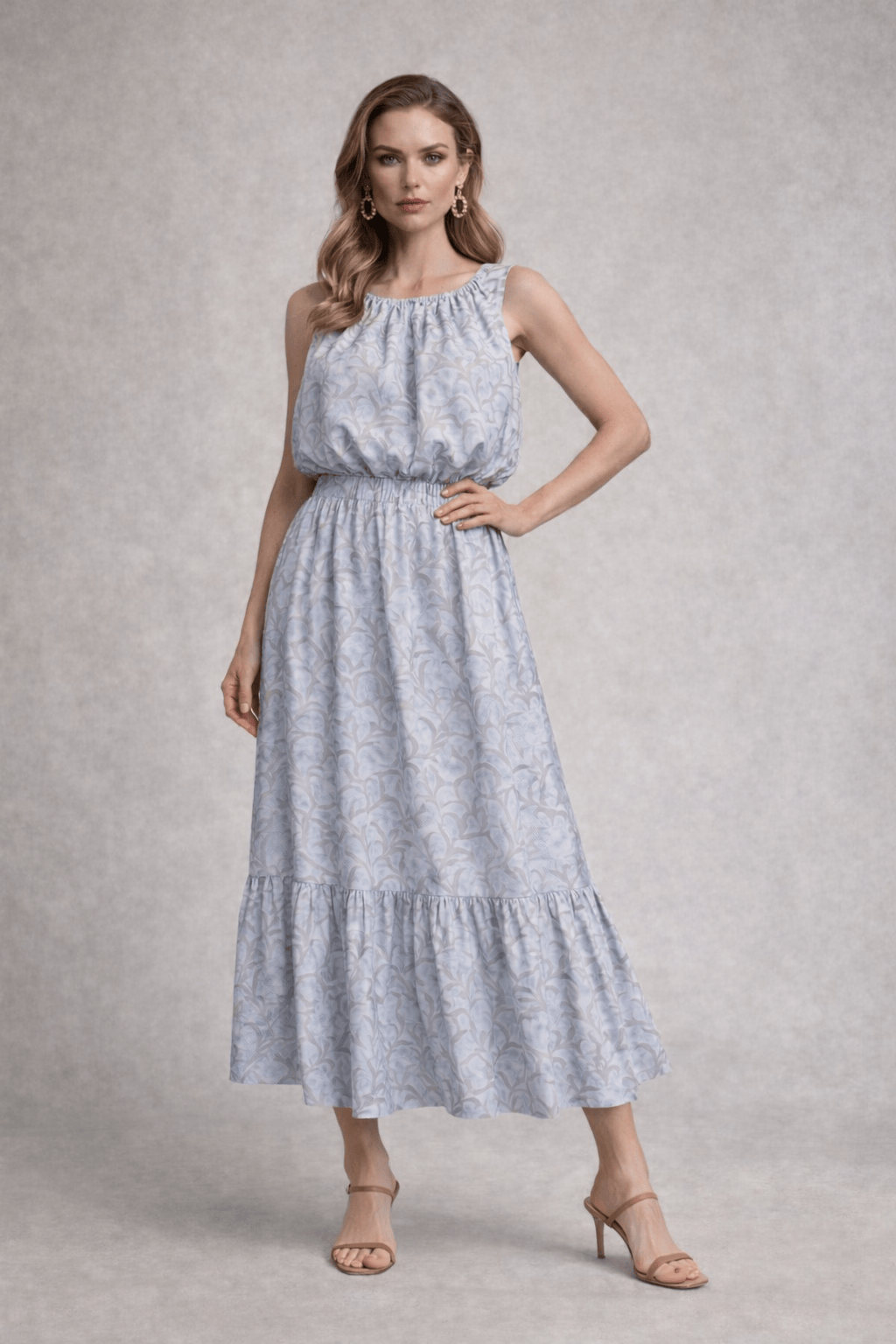 The Eloise Floral Midi Skirt and Top