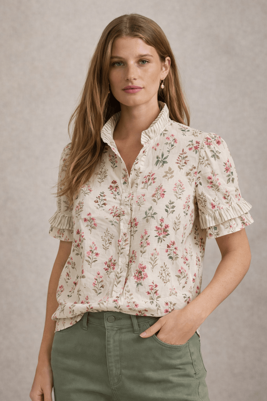 The Petal Ruffle Top
