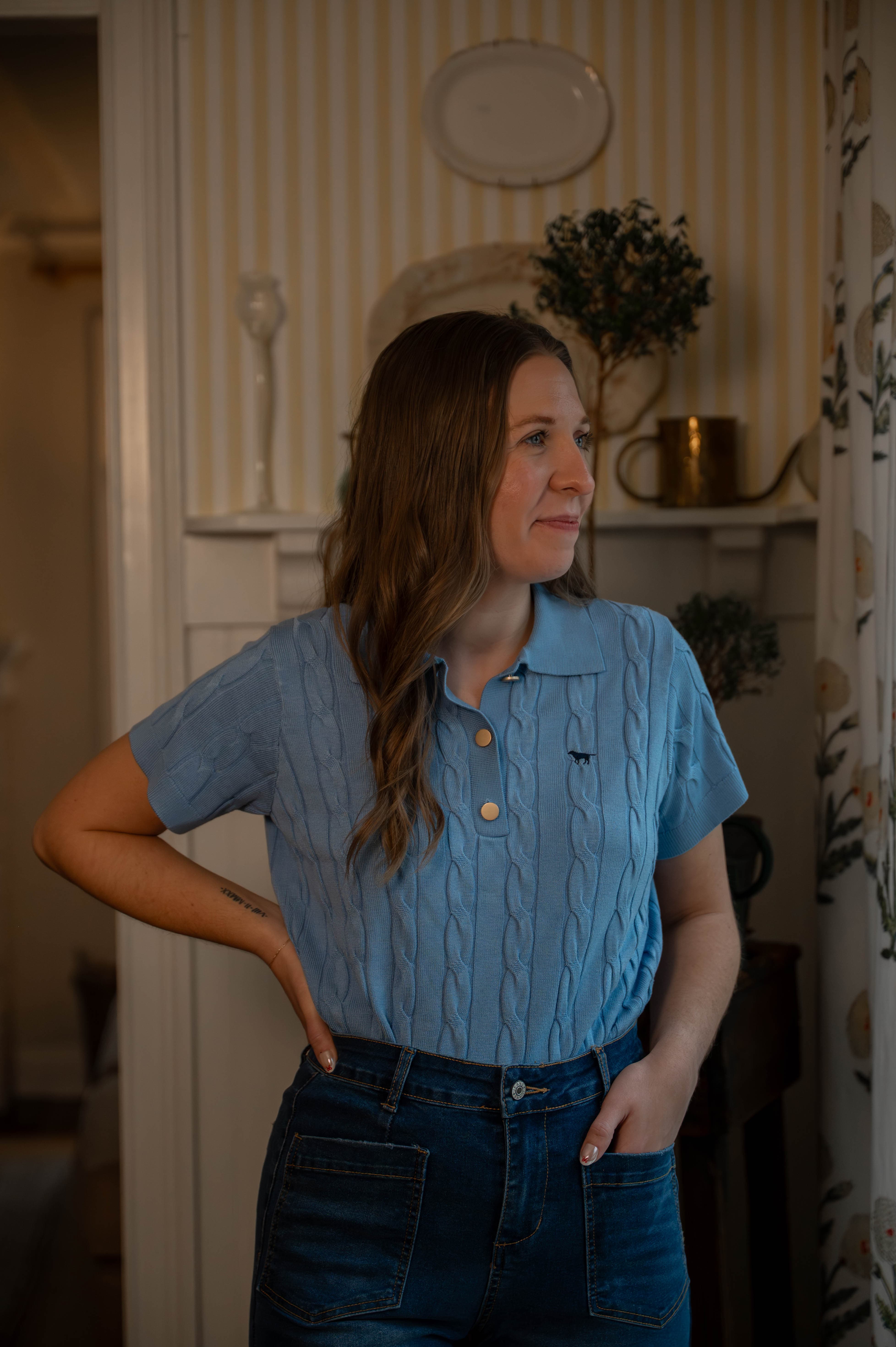 The Wycliffe Knit Polo