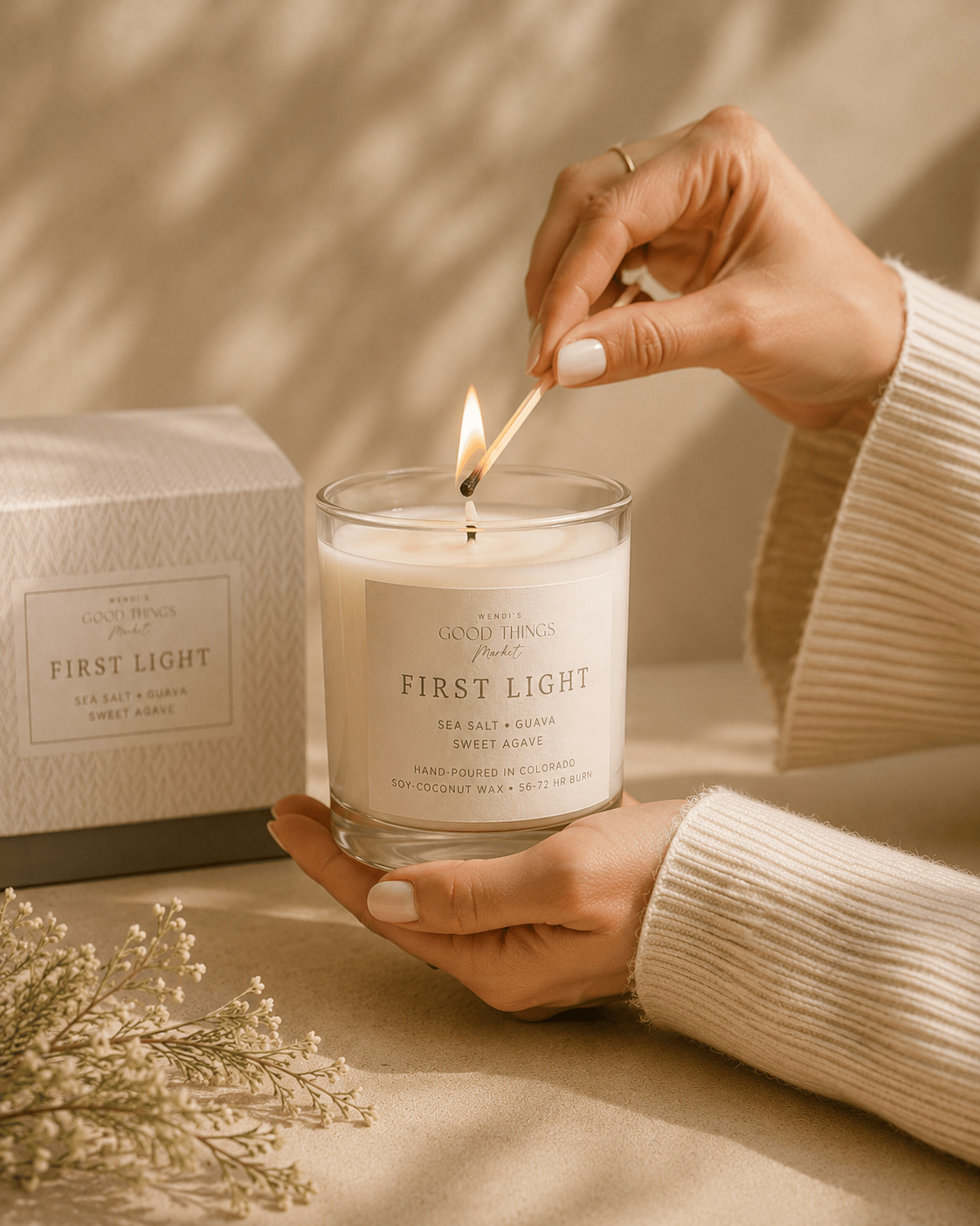 Wendi's Market First Light Candle