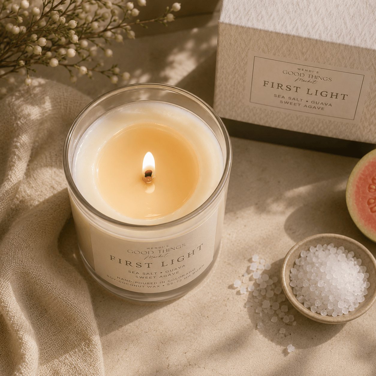 Wendi's Market First Light Candle