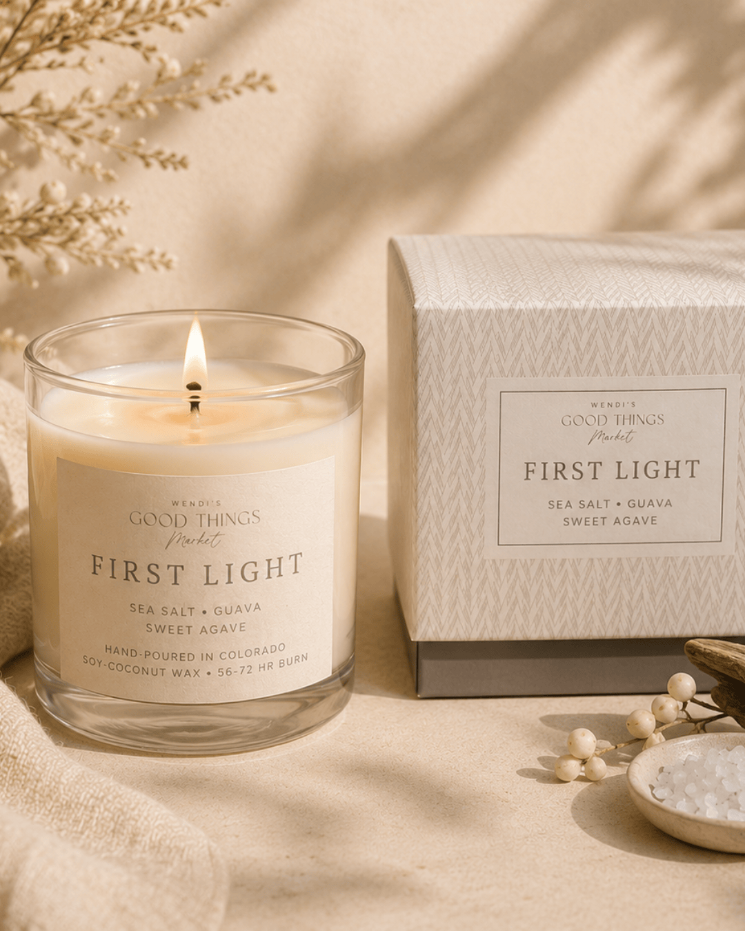 Wendi's Market First Light Candle