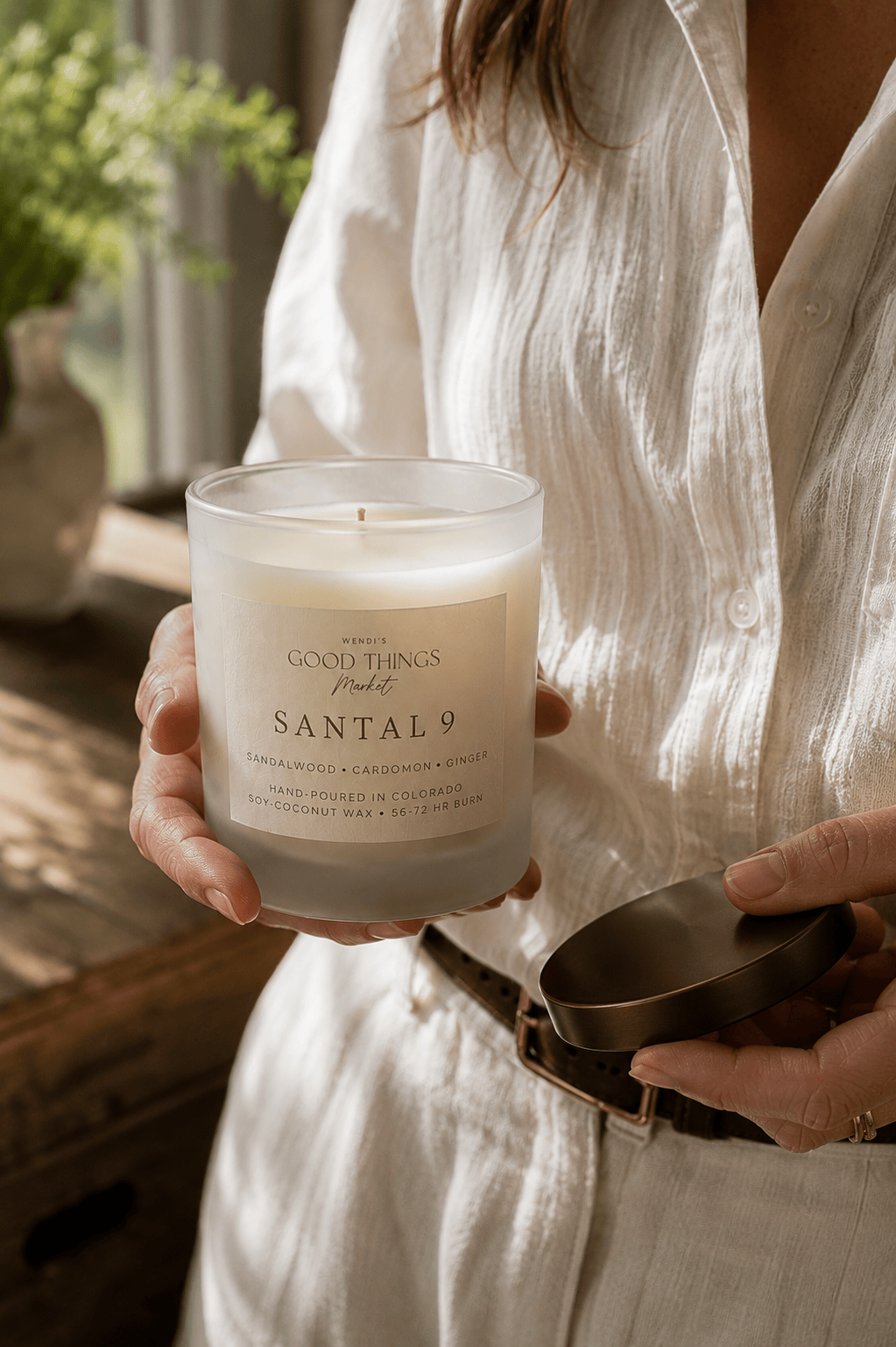 Wendi's Market Santal 9 Candle