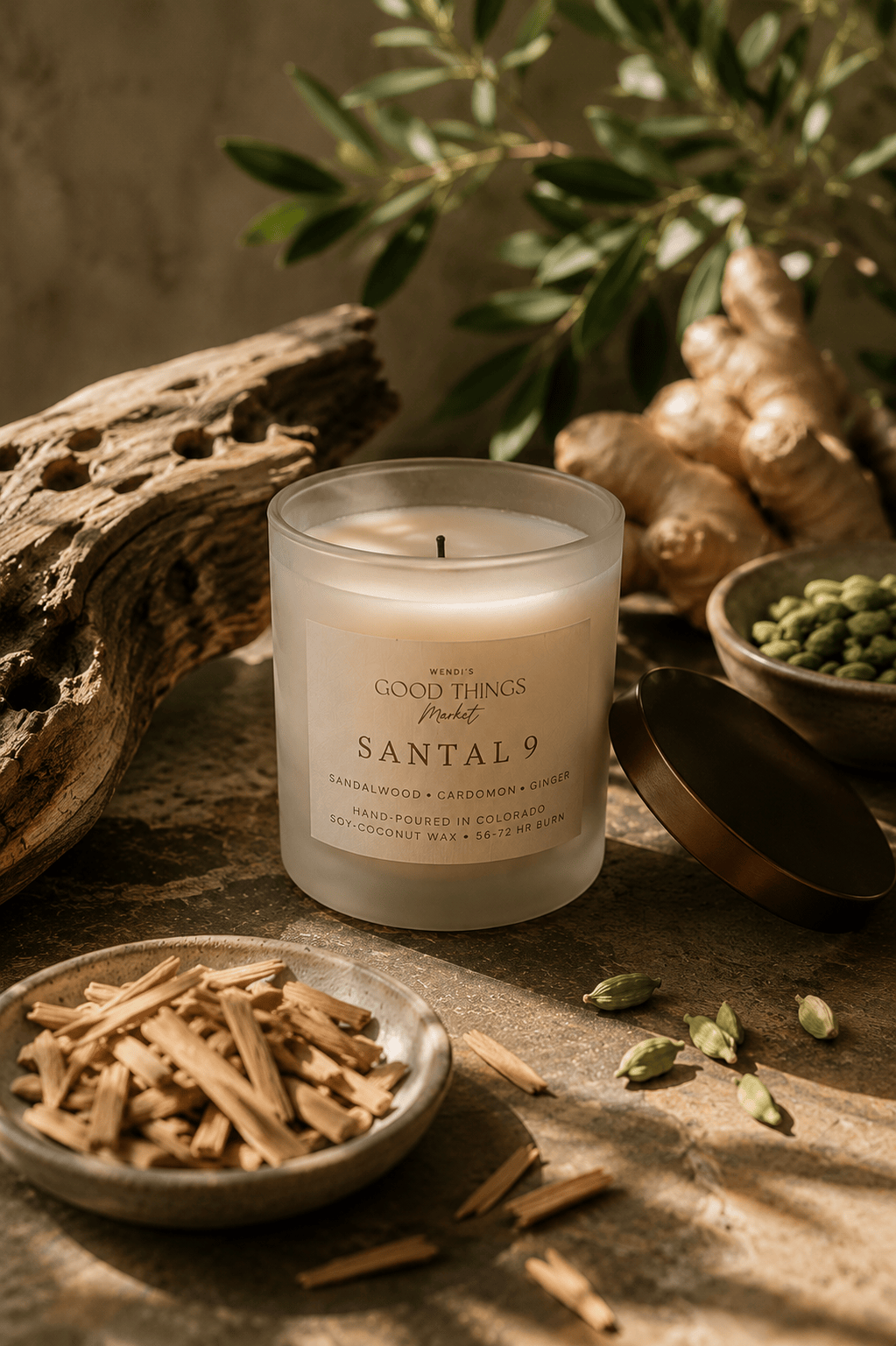 Wendi's Market Santal 9 Candle