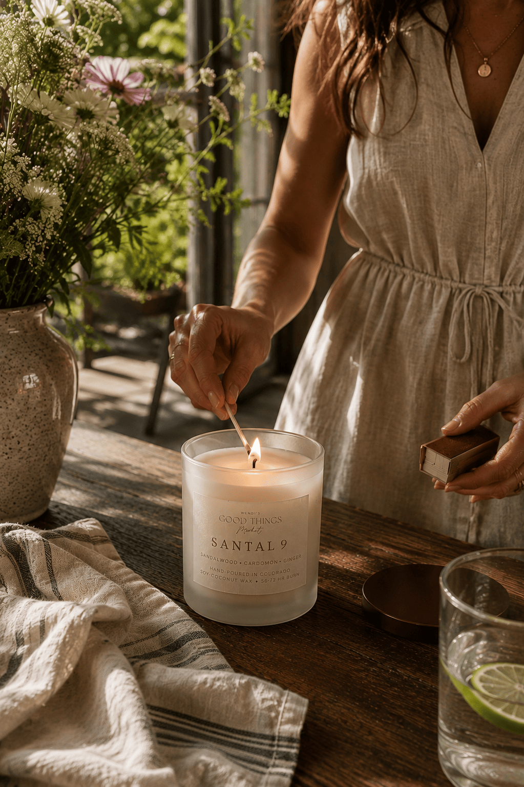 Wendi's Market Santal 9 Candle