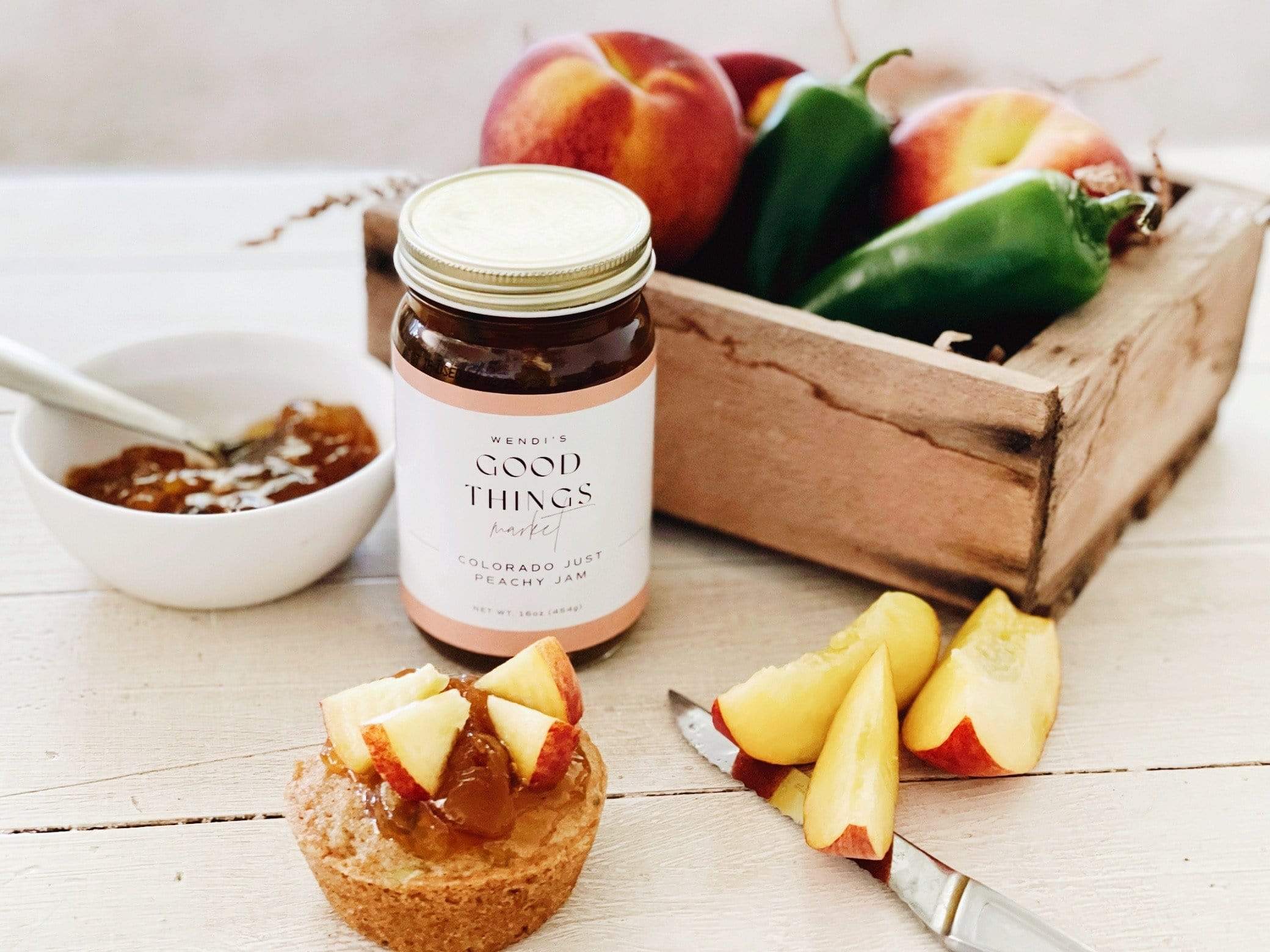 Colorado Peach Jalapeno Jam-[variant_title]-Wendi's Good Things Market
