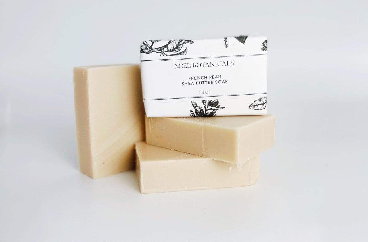 French Pear Shea Butter Soap - Noel Botanicals-[variant_title]-Wendi's Good Things Market
