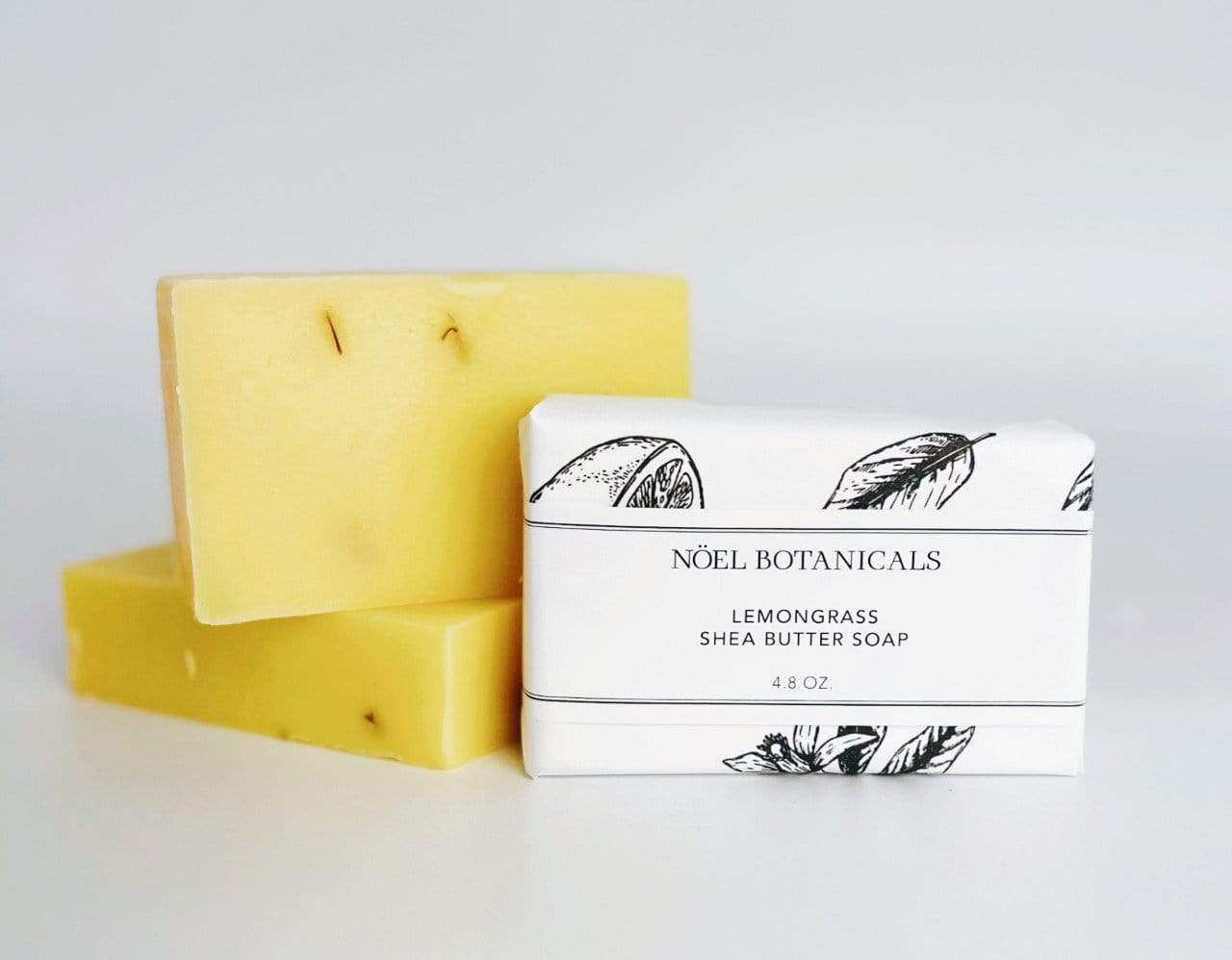 Lemongrass Shea Butter Soap - Noel Botanicals-[variant_title]-Wendi's Good Things Market