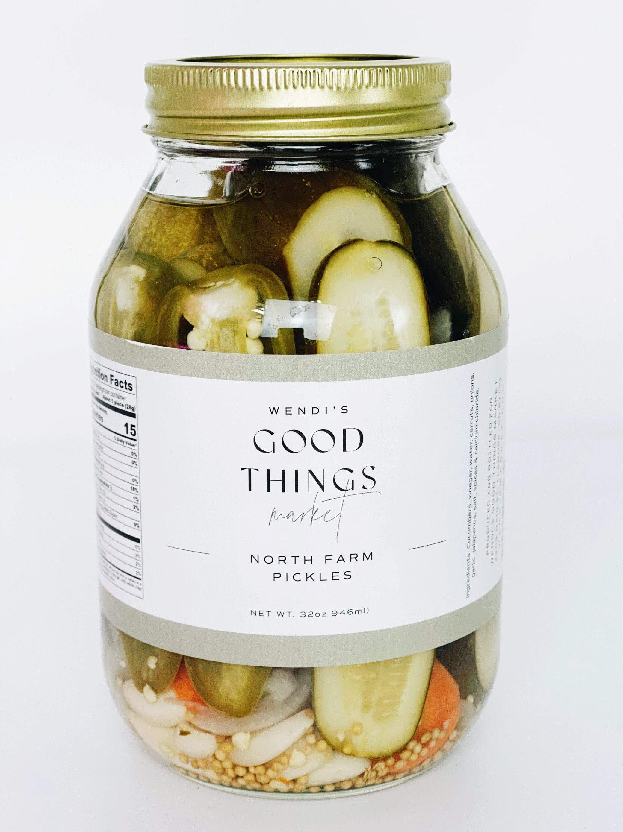North Farm Pickles-[variant_title]-Wendi's Good Things Market
