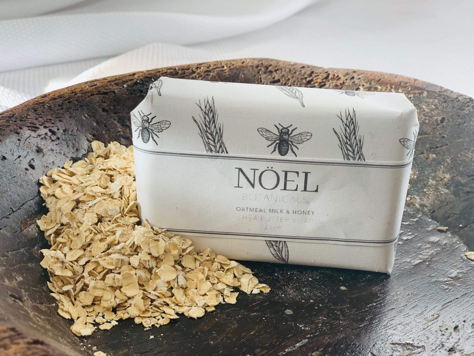 Oatmeal Milk & Honey Shea Butter Soap - Noel Botanicals-[variant_title]-Wendi's Good Things Market