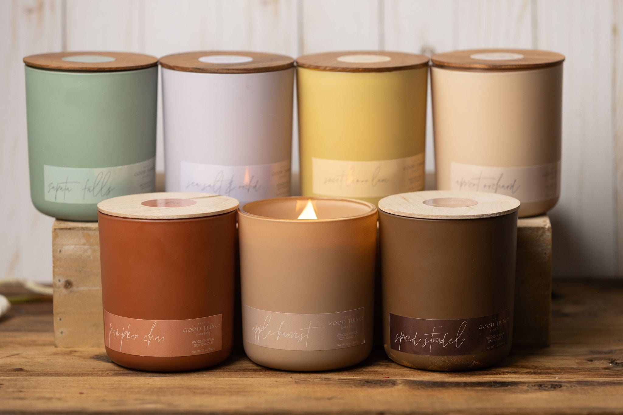 spiced strudel soy candle