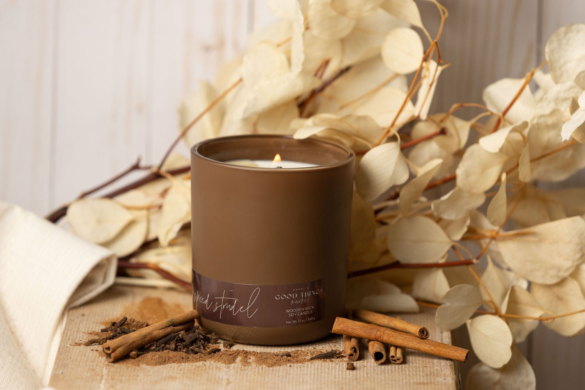 Balsam and Cedar Wooden Wick Soy Candle – Wendi's Good Things Market